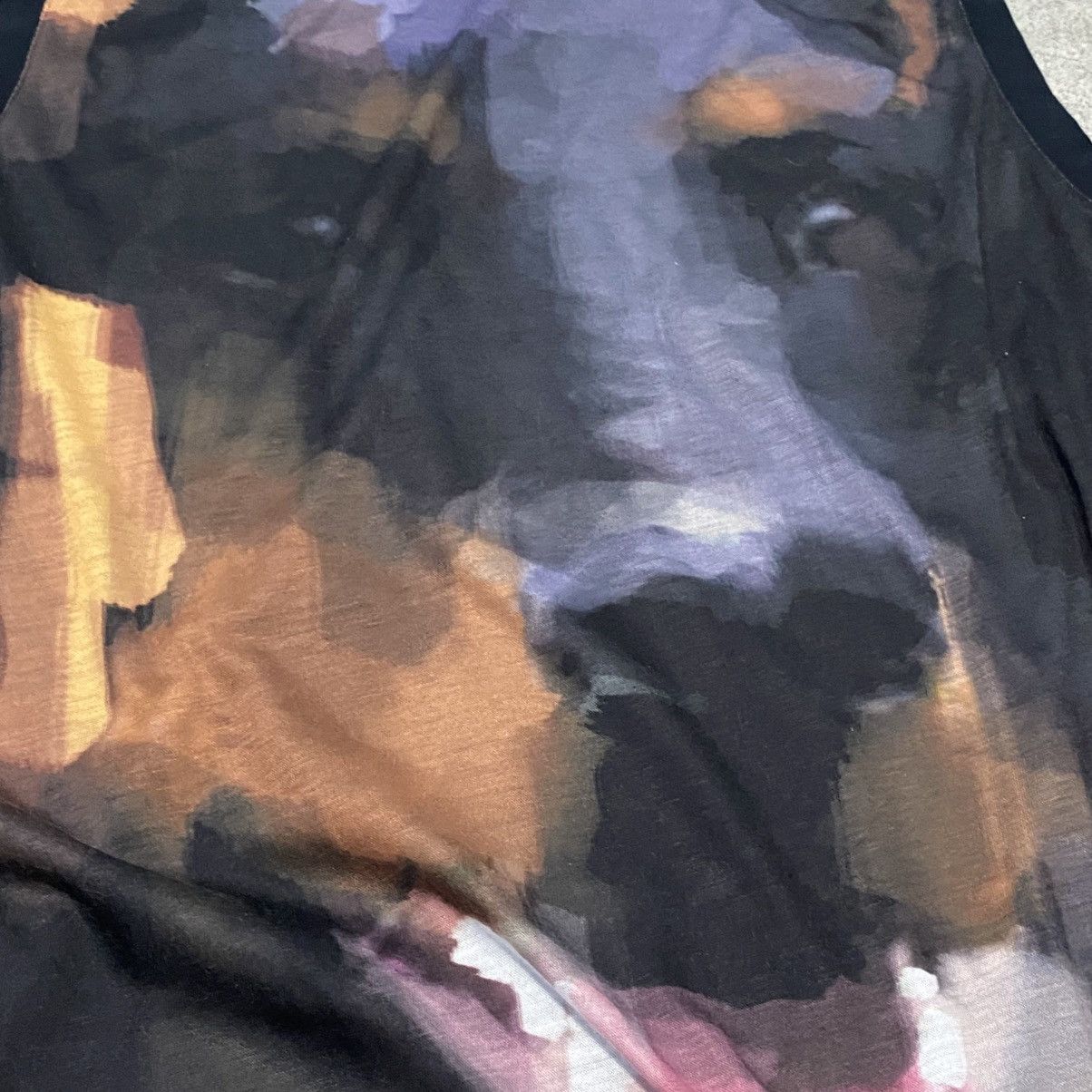 Givenchy Givenchy Doberman Black Tanktop Size US S / EU 44-46 / 1 - 4 Thumbnail