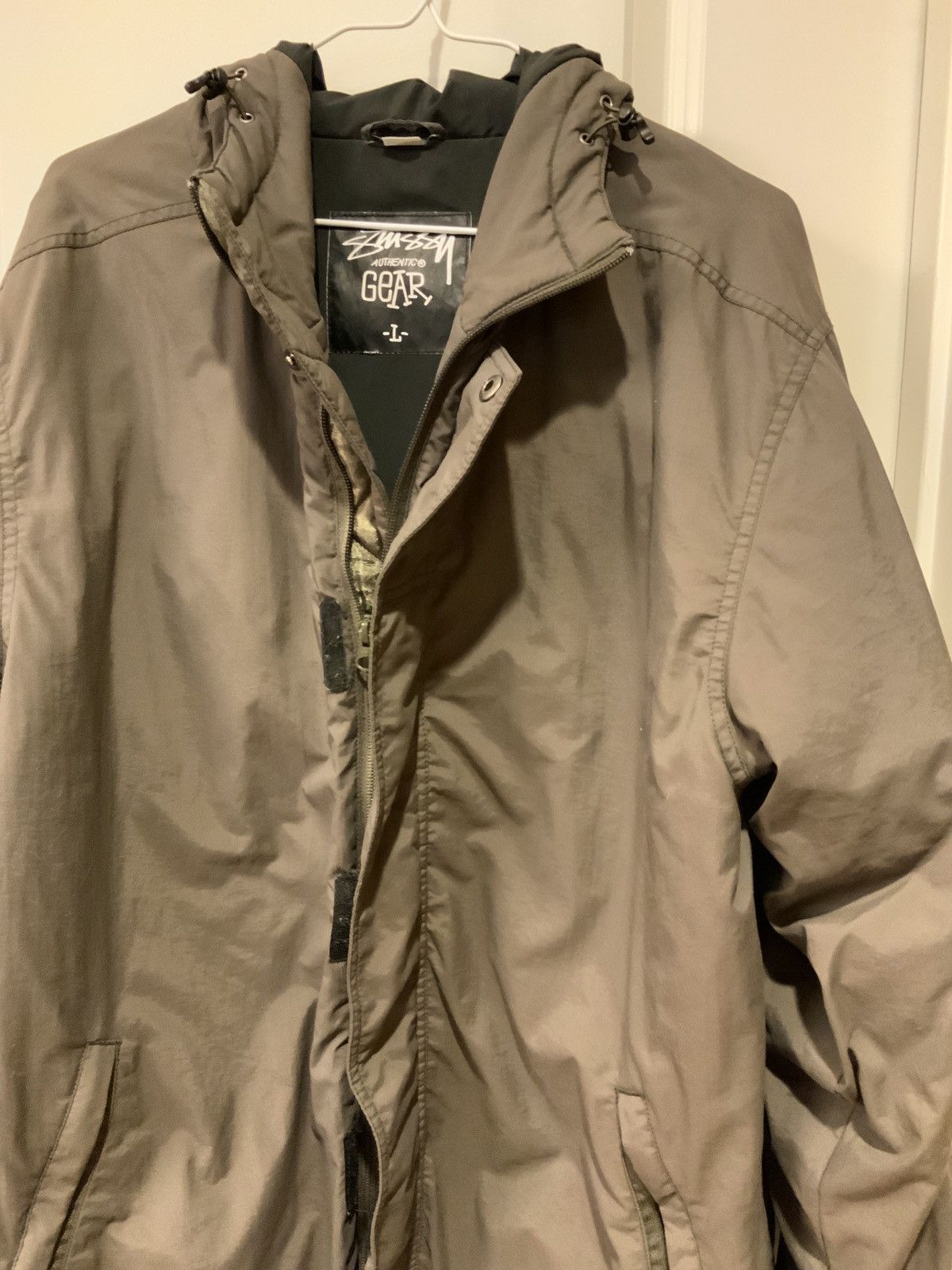 Stussy × Vintage Stussy Jacket Green Size US L / EU 52-54 / 3 - 3 Thumbnail
