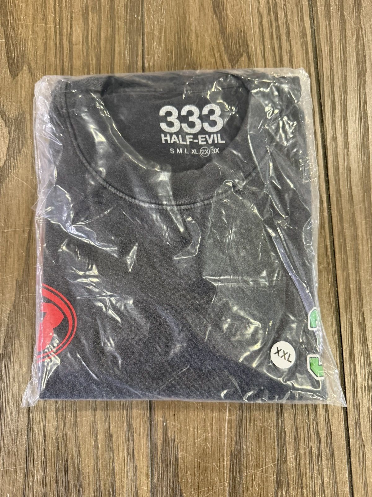 Half Evil ⚡️ Half Evil 333 Black 03 Race Team Tee Shirt 2XL XXL ⚡️ Size US XXL / EU 58 / 5 - 5 Thumbnail