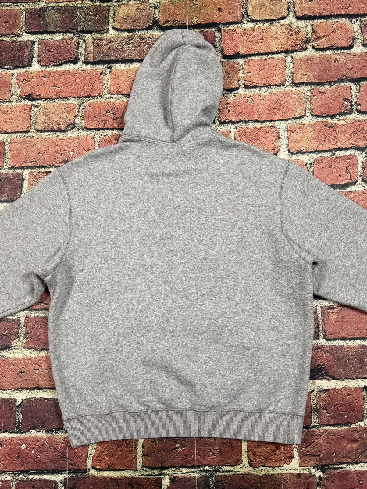 Nike Y2K 2000s Nike Sportswear Hoodie Swoosh Spell Out Sweatshirt Size US XL / EU 56 / 4 - 4 Thumbnail
