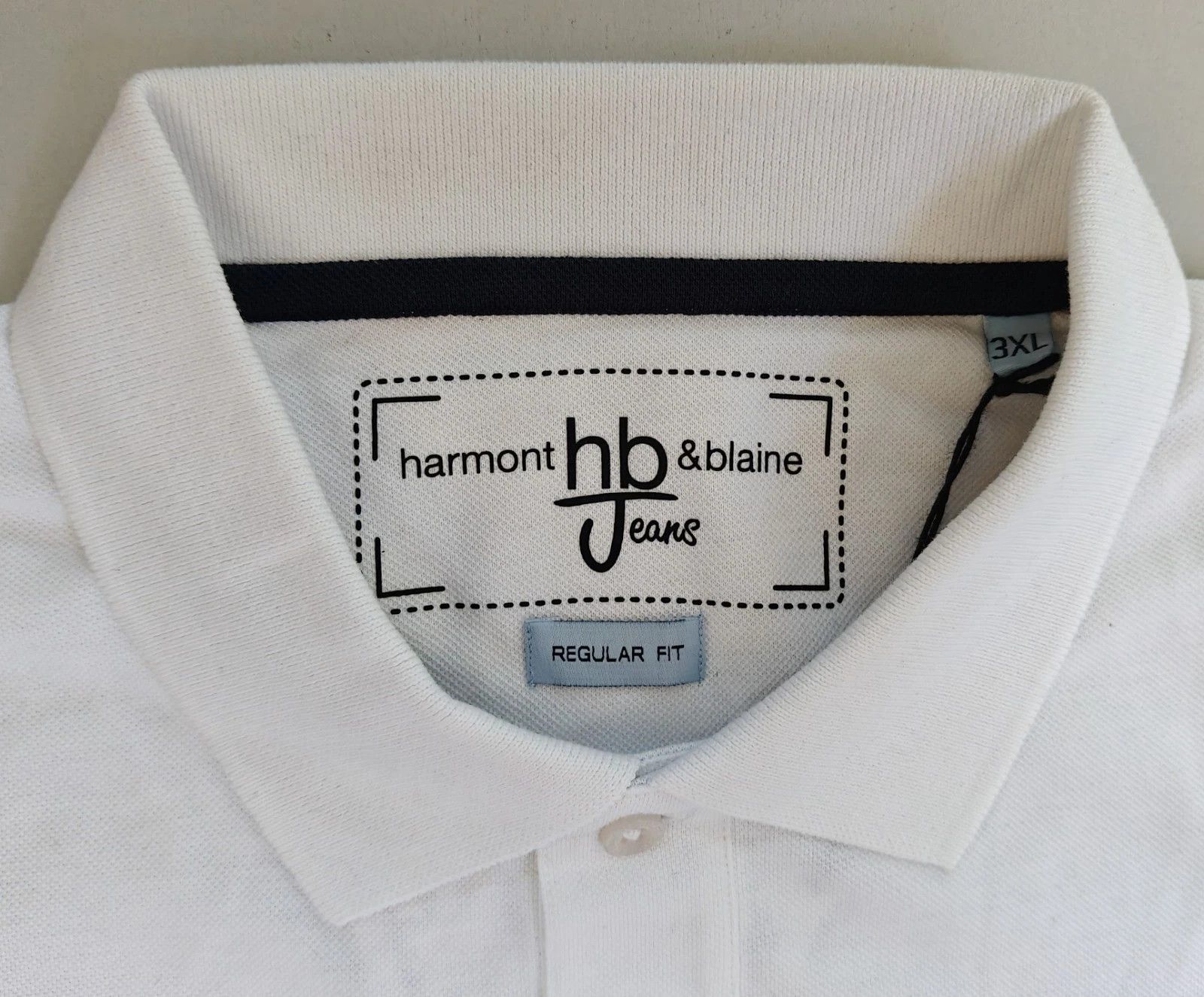 Harmont & Blaine Harmont & Blaine Jeans (HBJ) Shortsleeves Polo Shirt ASM -89 Size US XXL / EU 58 / 5 - 5 Thumbnail