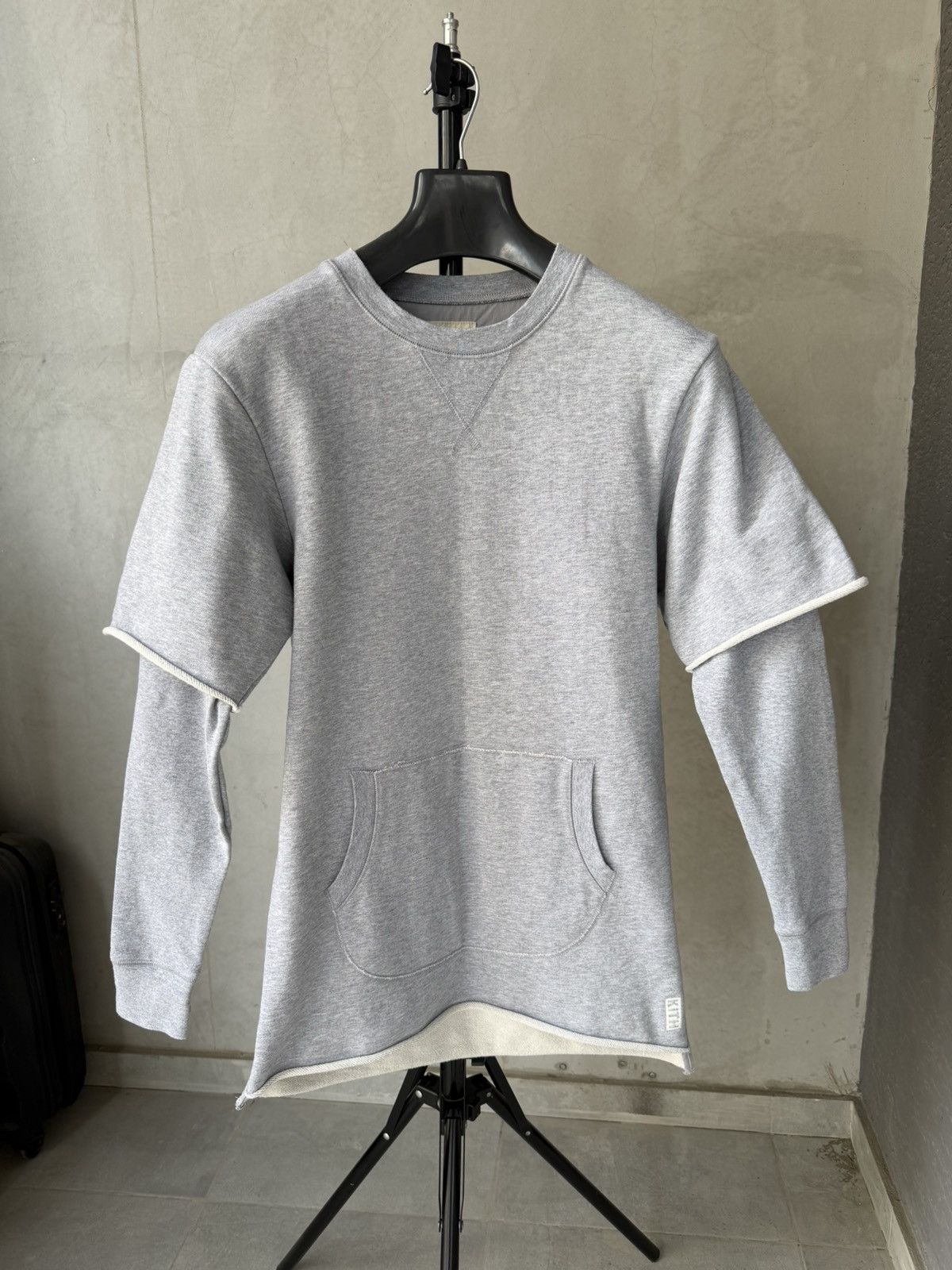 Kith KITH sweatshirt dress dabble sleeve gray size S Size S / US 4 / IT 40 - 21 Thumbnail