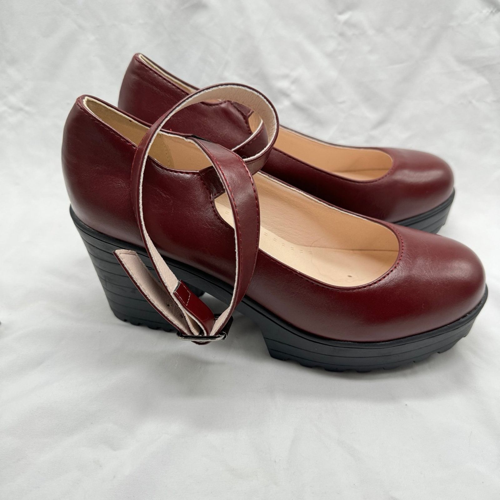 NBDN Nobrandedon Platform Mary Jane shoes Size US 12 / IT 42 - 5 Thumbnail