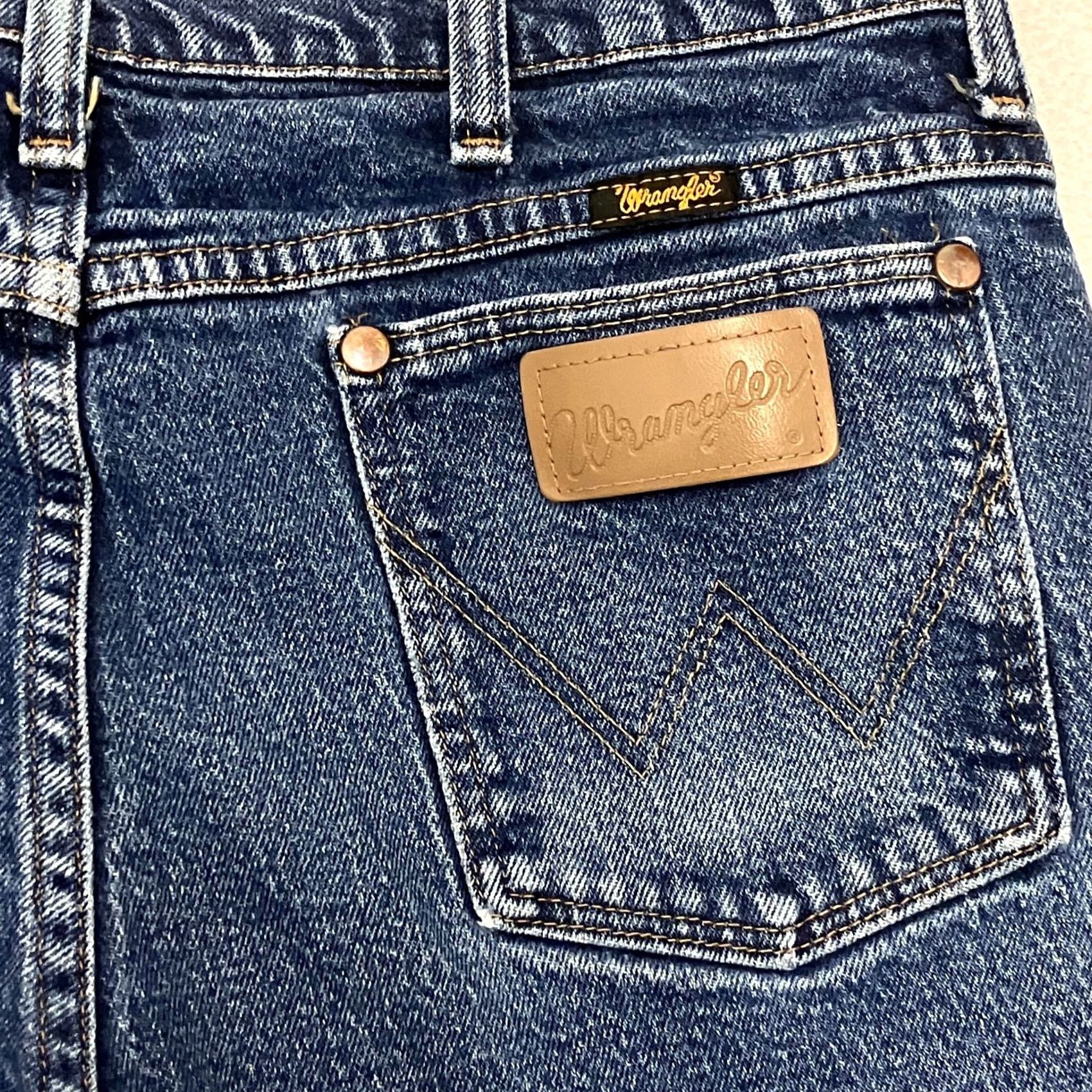Wrangler Wrangler Jeans Mens 32W 28L Blue Slim Fit Stretch Denim Cowboy Cut 937 Size US 32 / EU 48 - 7 Thumbnail