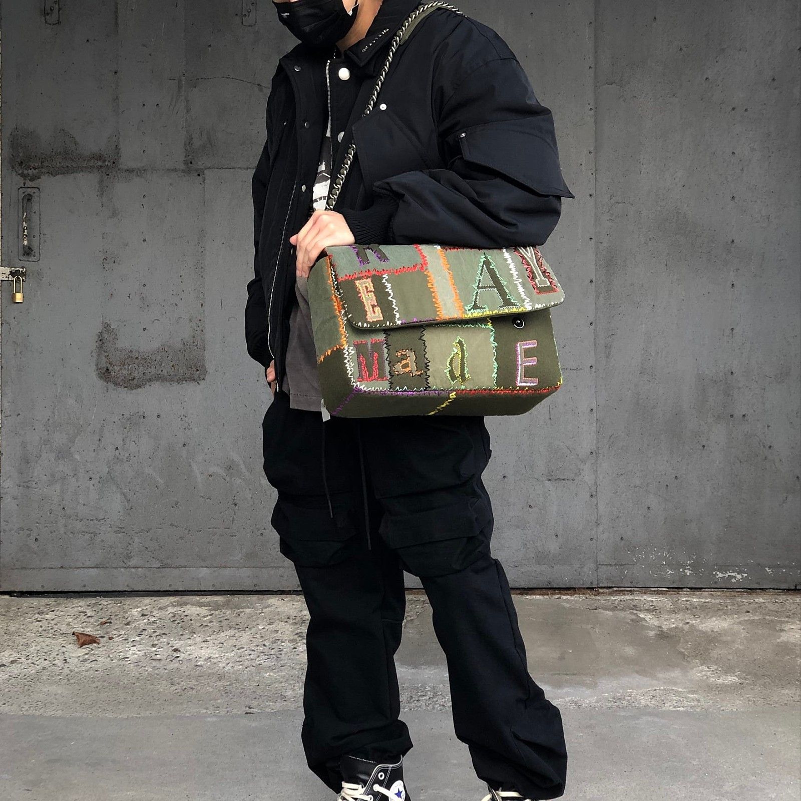 【READYMADE】PATCHWORK BIG CHAIN BAG READYMADE | PATCHWORK BIG CHAIN BAG