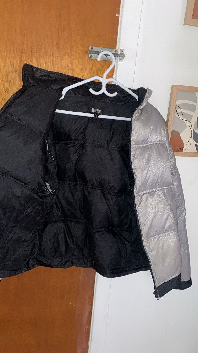 Buffalo David Bitton × Vintage Grey Puffer Coat Buffalo Size US L / EU 52-54 / 3 - 3 Thumbnail