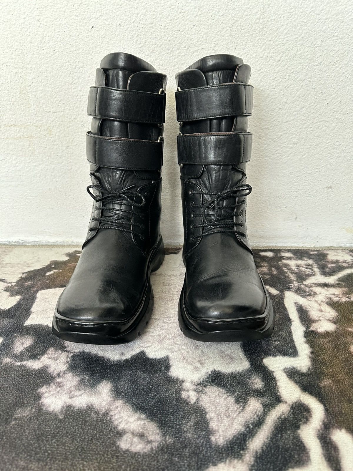 Japanese Brand Grail !!! 00’s Nicole Club platform cyborg boot Size US 9 / EU 42 - 2 Thumbnail