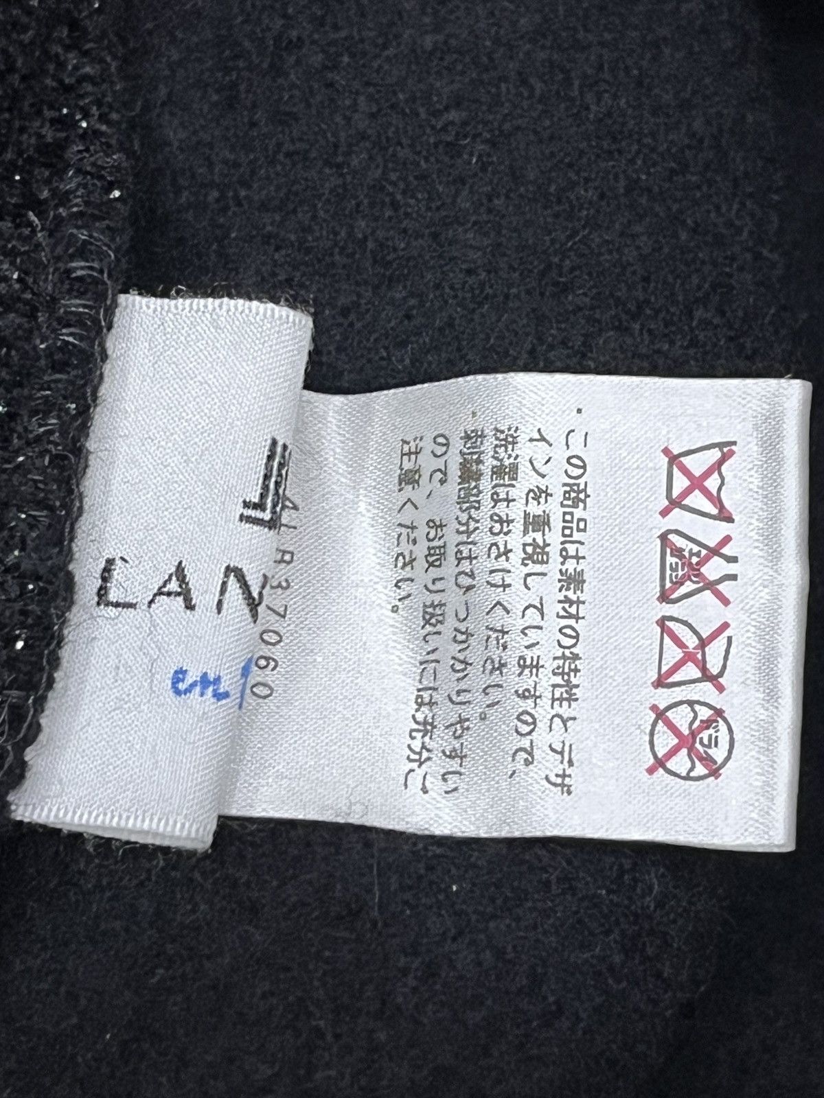 Lanvin 🔥LANVIN Embroidery Spellout Wool Beret Hat Gallery Size ONE SIZE - 10 Thumbnail