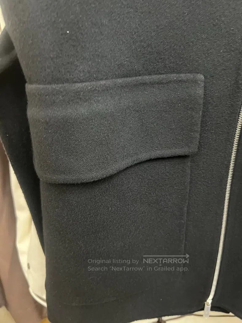 Hermes Hermes Black Cashmere Coat Size XXS / US 00 / IT 34 - 4 Thumbnail