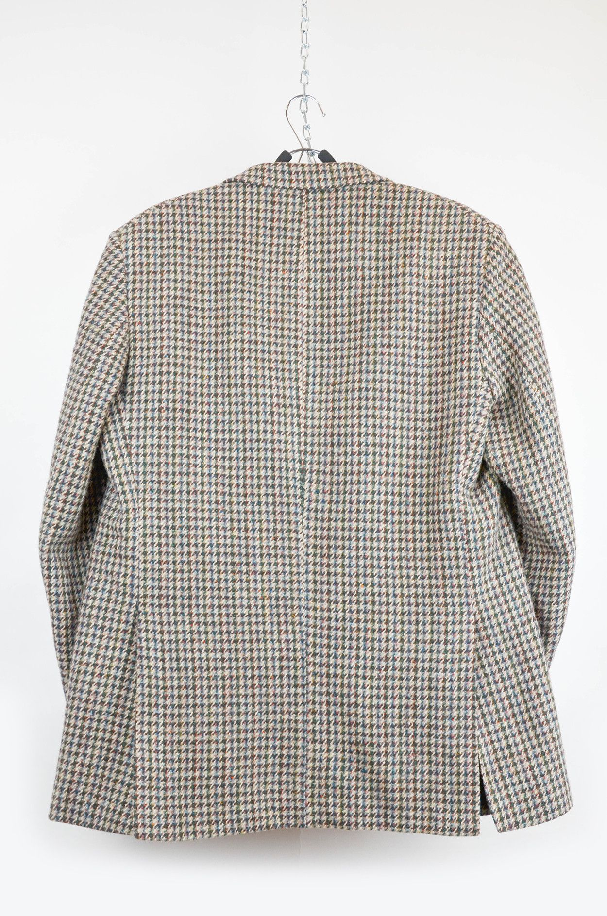 Harris Tweed Harris Tweed Vintage British Made Houndstooth Wool Blazer L Size 52R - 2 Thumbnail