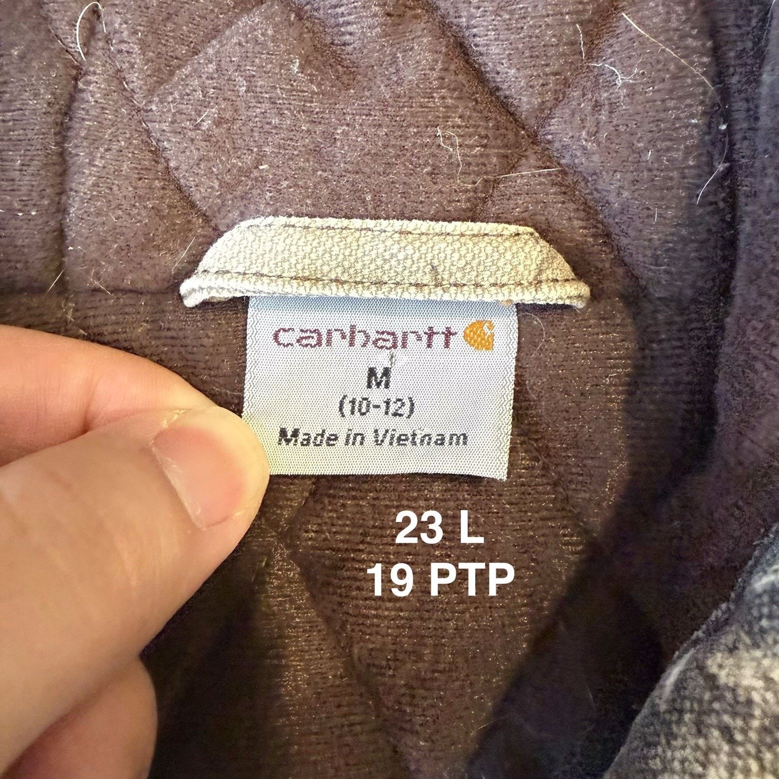 Carhartt Vintage Carhartt Jacket Youth Medium Green Camouflage Size US M / EU 48-50 / 2 - 7 Thumbnail