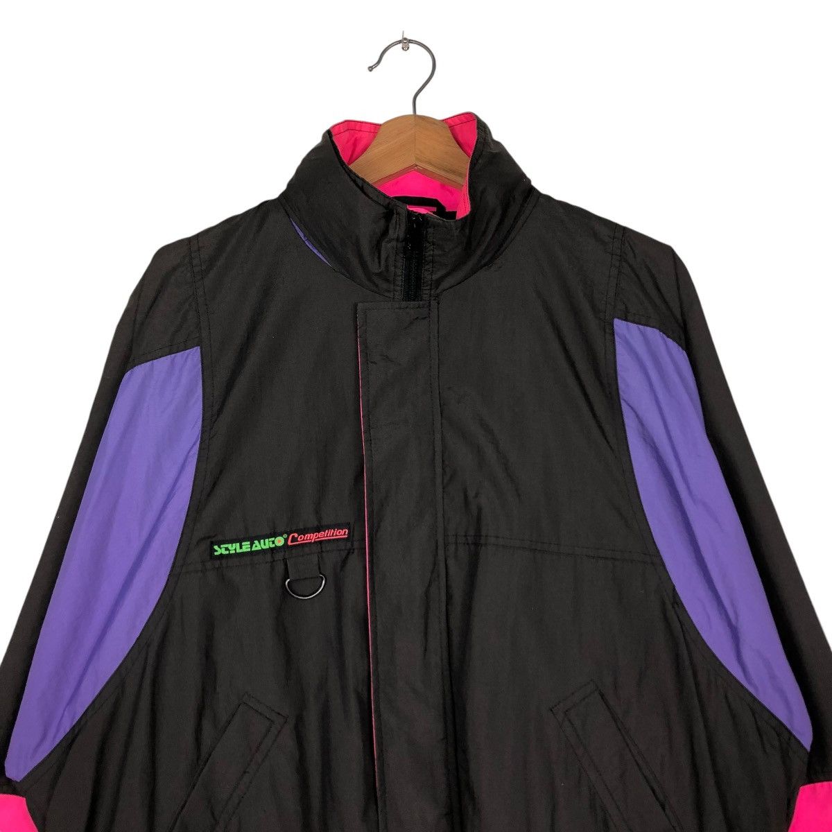 Japanese Brand 🔥VINTAGE BOMBER JACKET STYLE AUTO USA MULTI COLOUR Size US M / EU 48-50 / 2 - 5 Thumbnail