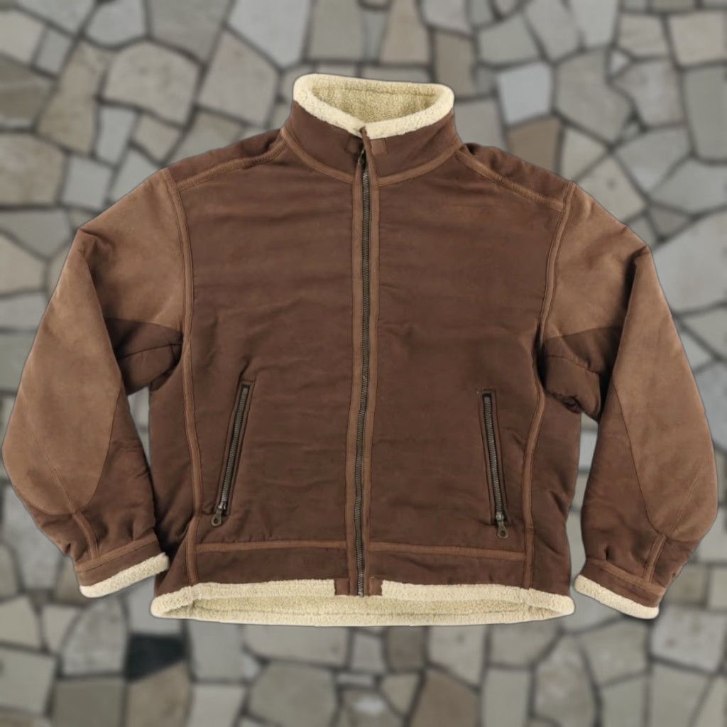 Vintage Kuhl Alf Sherpa Lined Jacket Brown Men's XL Shirt Size US XL / EU 56 / 4 - 1 Thumbnail