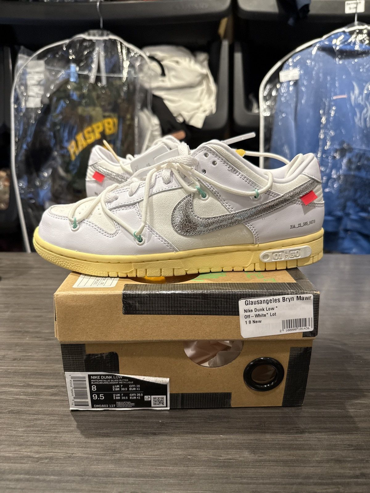 Nike x Off White Dunk Lot 1