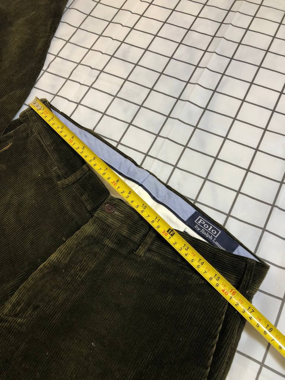 Polo Ralph Lauren Polo Ralph Lauren Mens Blue Classic Fit Corduroy Pants Size US 34 / EU 50 - 10 Thumbnail