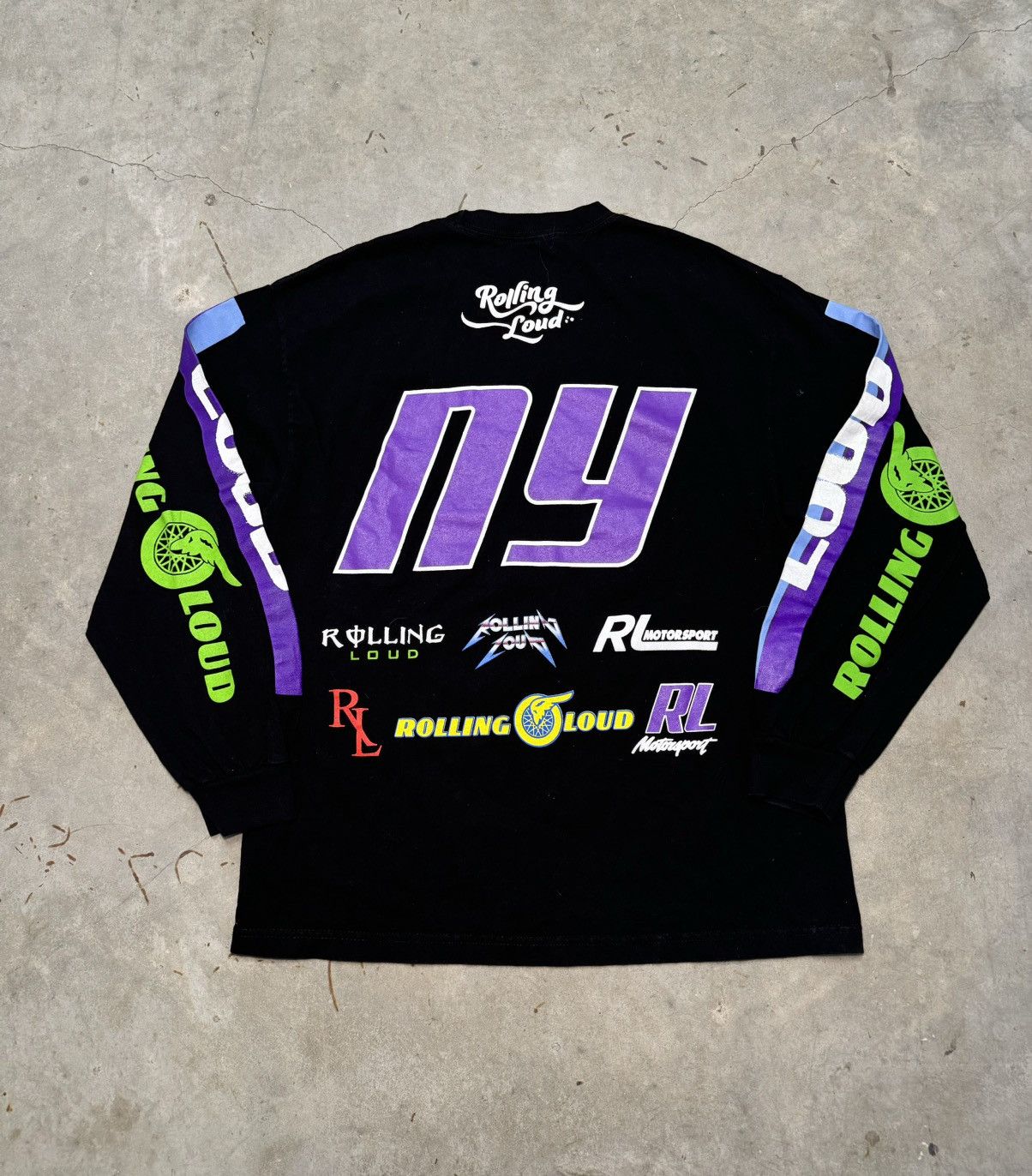 Other Rare Rolling Loud New York Motorsport Monster Energy parody Size US L / EU 52-54 / 3 - 2 Thumbnail
