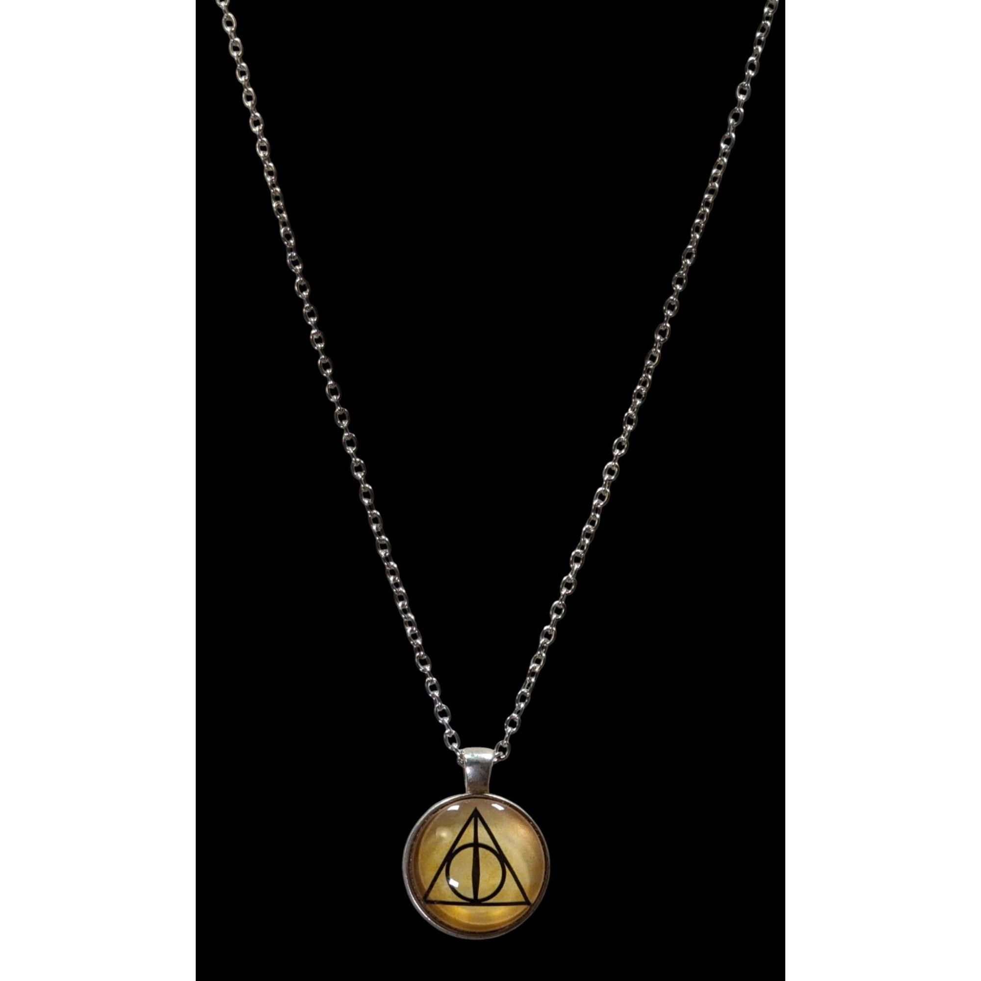 Other Harry Potter Deathly Hallows Symbol Pendant Necklace Size ONE SIZE - 3 Thumbnail