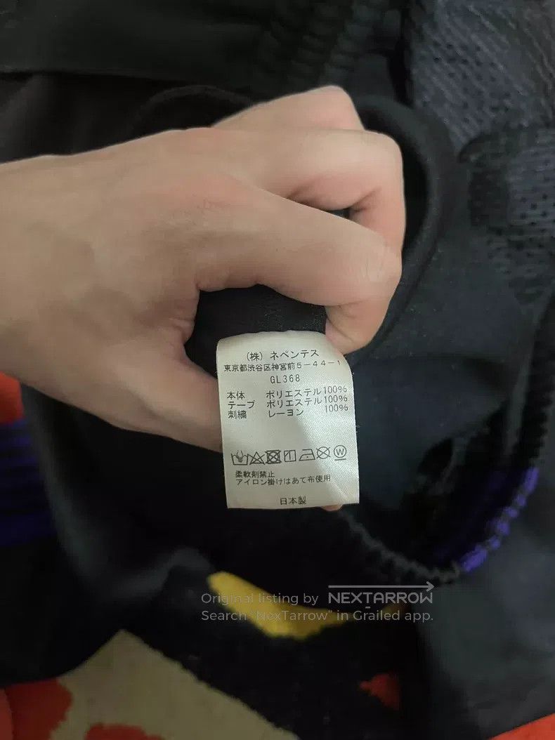 Needles Needles size S Black and purple sweatpants Size US 35 - 4 Thumbnail