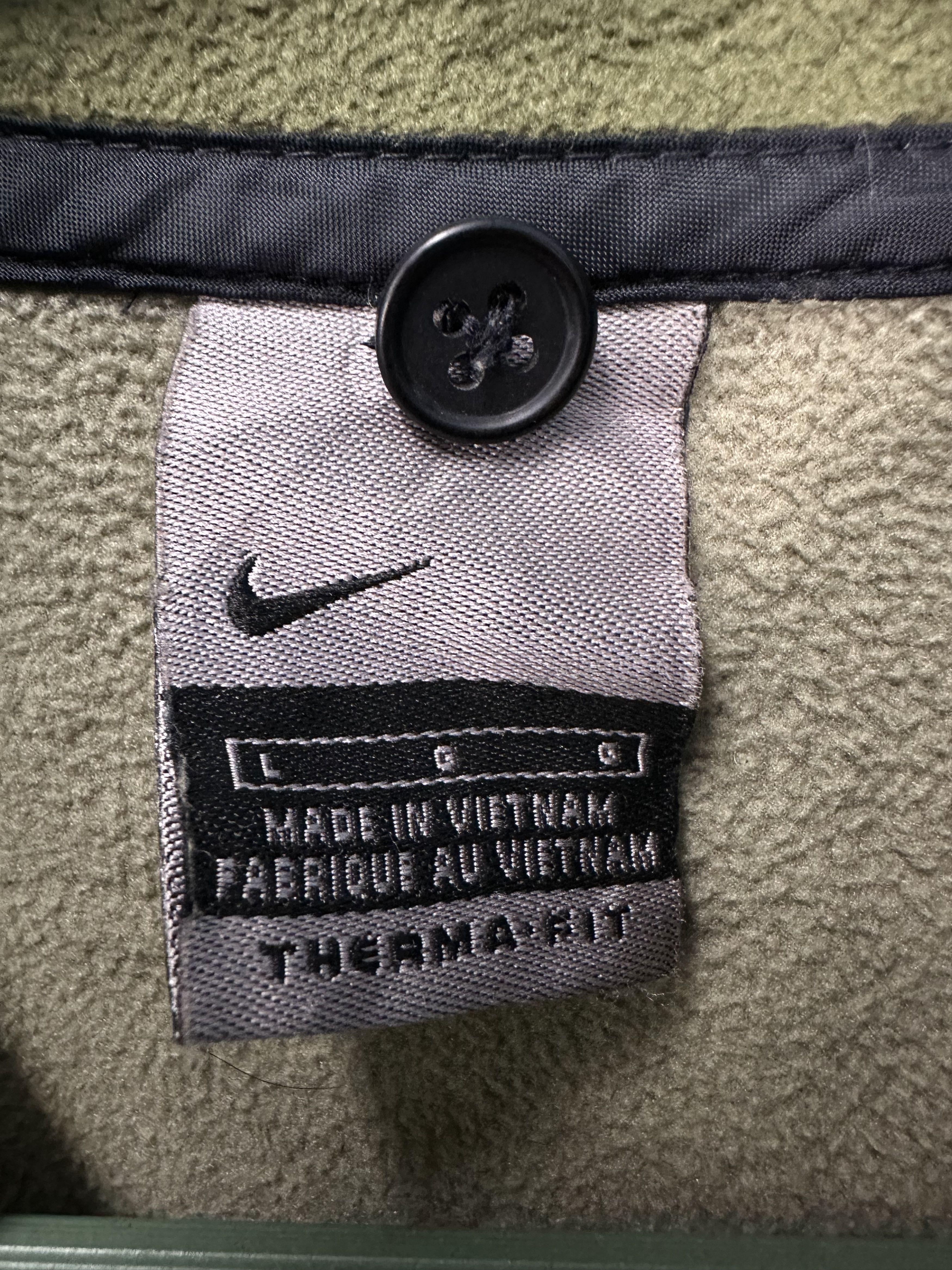 Nike Vintage Nike Tech Thema-Fit Fleece Jacket Z366 Size US L / EU 52-54 / 3 - 12 Thumbnail