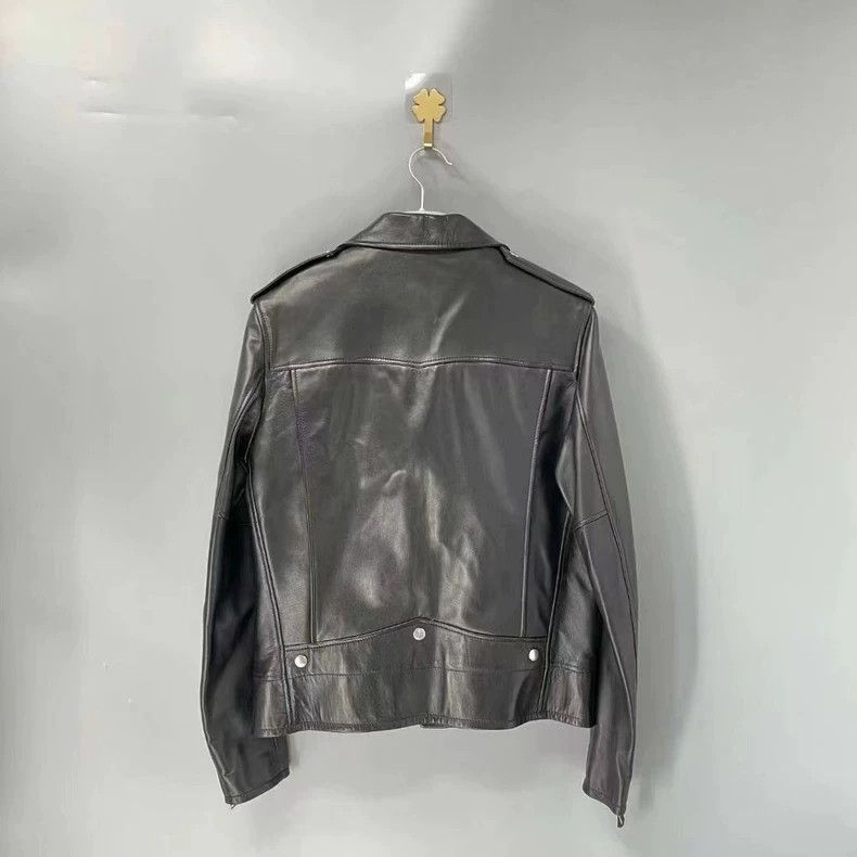 Saint Laurent Paris saint Laurent parisMetal logo L01 zipper motorcycle leathe Size US M / EU 48-50 / 2 - 2 Thumbnail