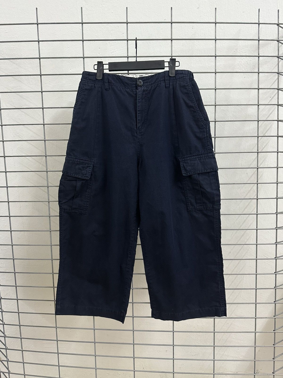 Yohji Yamamoto Japanese Wide Leg Yohji Yamamoto Hakama Balloon Cargo Pants Size US 32 / EU 48 - 1 Thumbnail