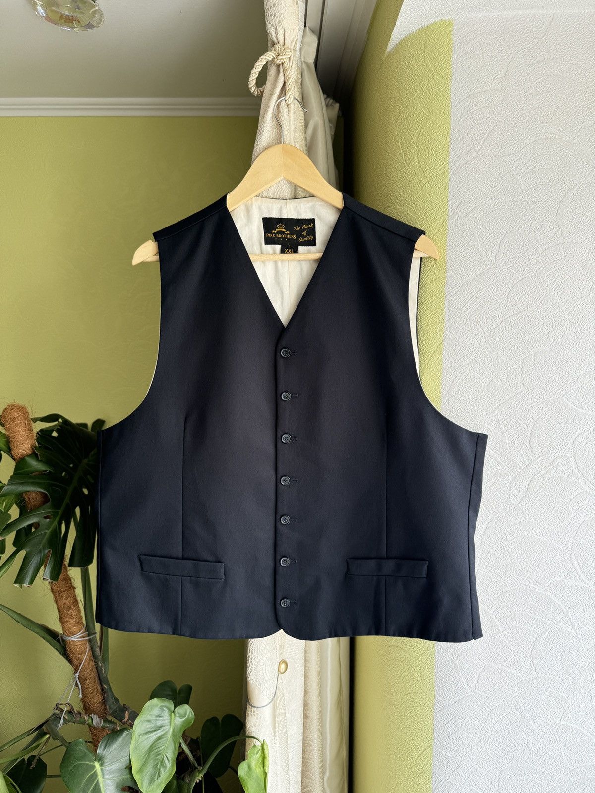 Pike Brothers Vintage Pike Brothers Canvas Work Vest Button Up Size US XXL / EU 58 / 5 - 2 Thumbnail