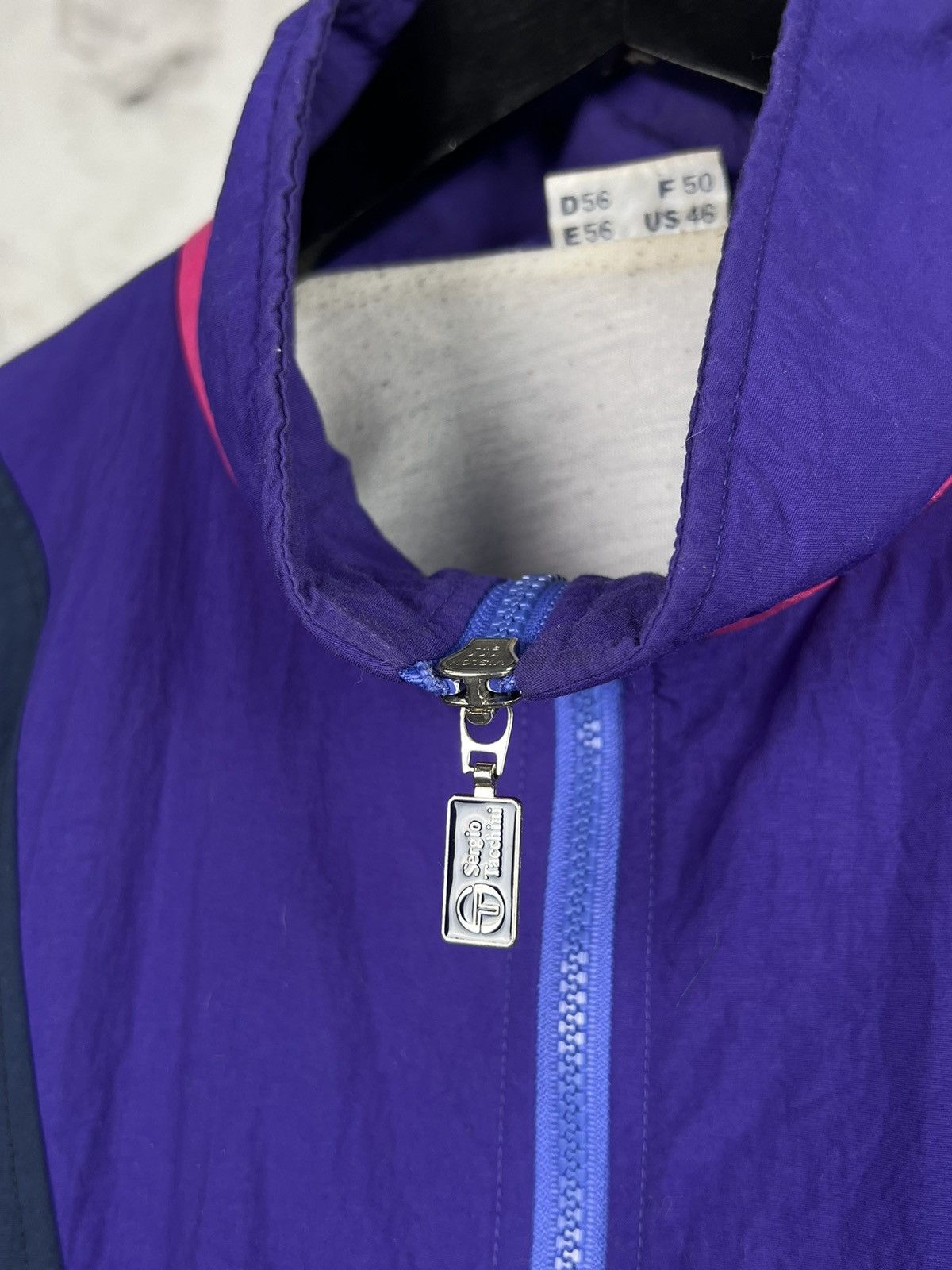 Sergio Tacchini Vintage Sergio Tacchini Jacket Size L - XL Size US XL / EU 56 / 4 - 4 Thumbnail