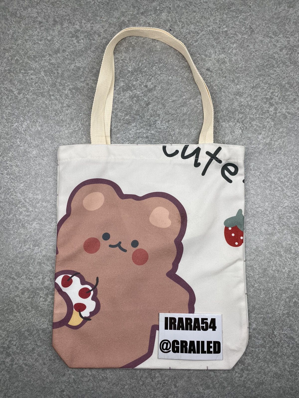 Japanese Brand Peach Totebag B150 Size ONE SIZE - 5 Thumbnail