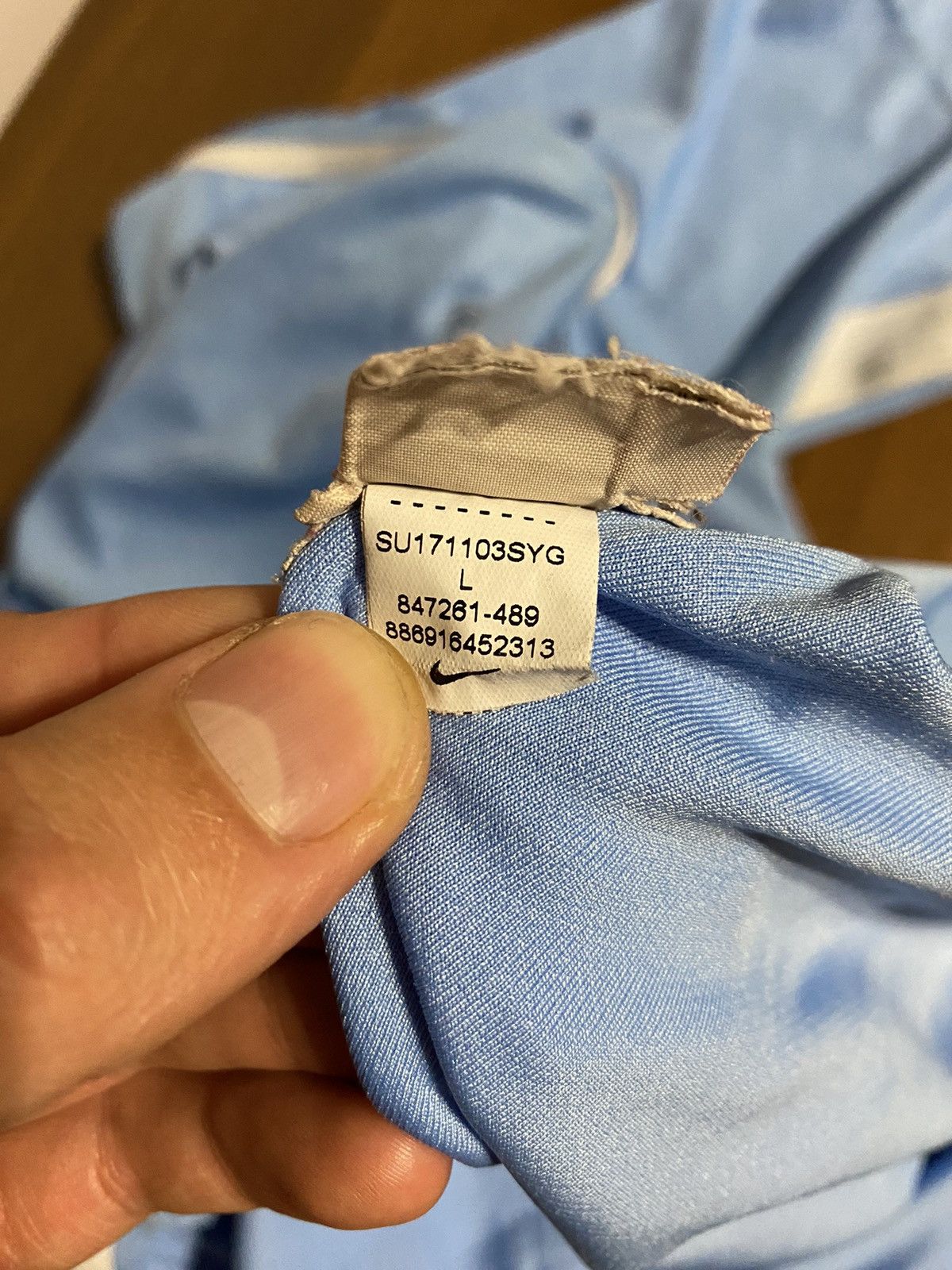 Nike × Vintage Manchester City 2017/2018 Nike jersey Size US L / EU 52-54 / 3 - 11 Thumbnail