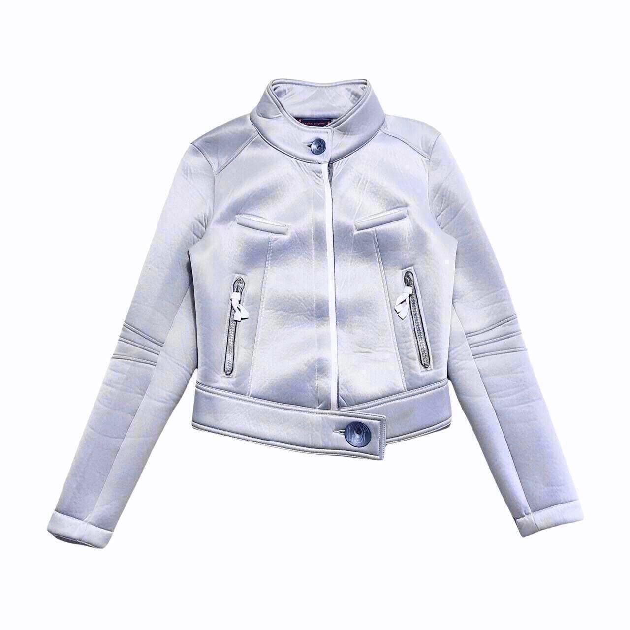Cop Copine The Cop Copine Cyber Jacket in Grey Size ONE SIZE - 2 Thumbnail