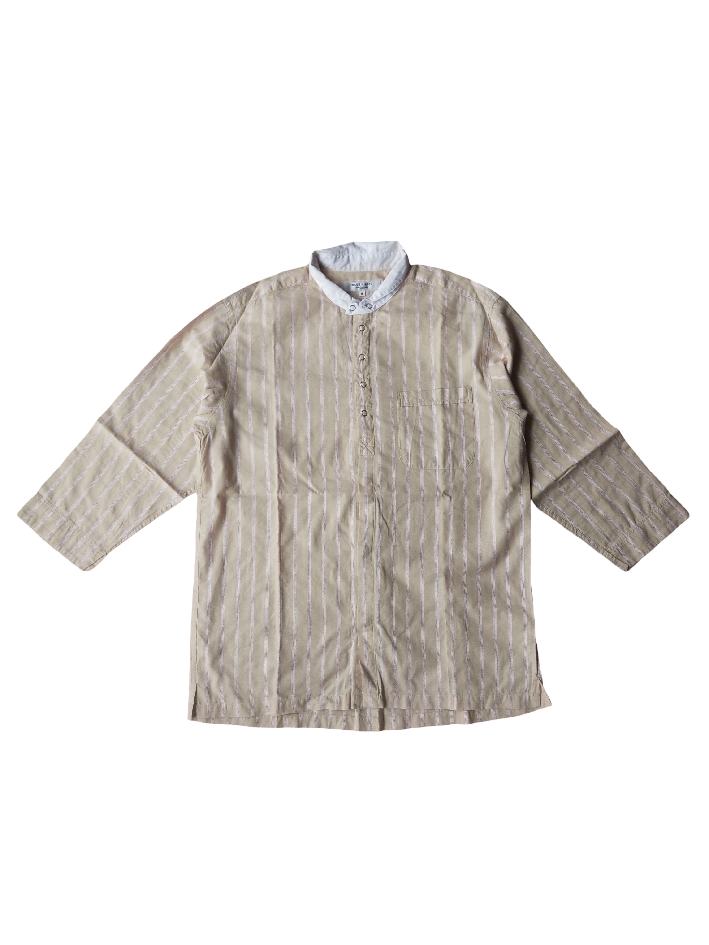 United Arrows Vintage Blue:Label United Arrows Tokyo Striped Popover Shirt Size US M / EU 48-50 / 2 - 1 Thumbnail