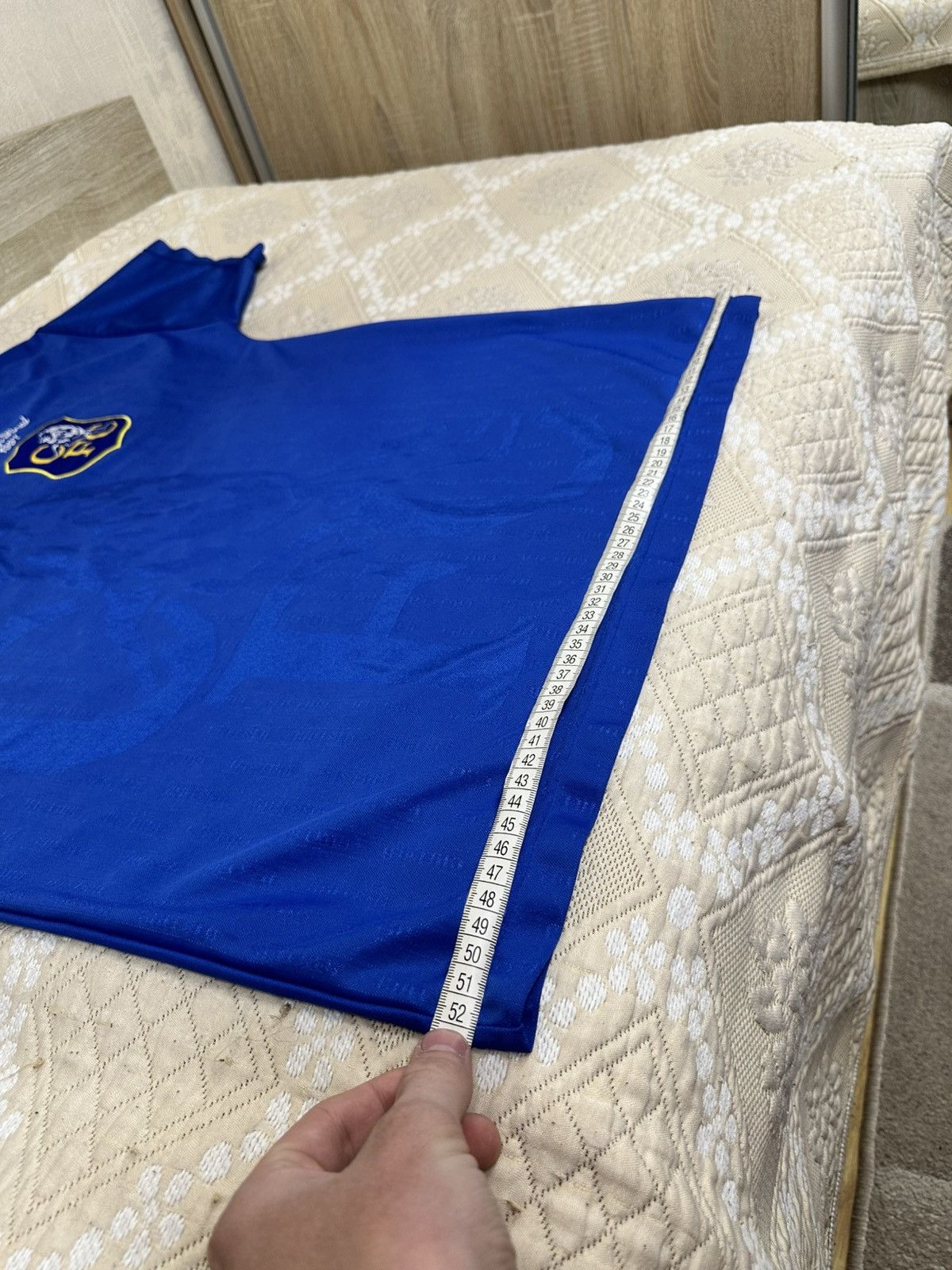 Vintage 🔥 1997 Chelsea FC Cup Final Vintage Retro Jersey T Shirt Size US L / EU 52-54 / 3 - 6 Thumbnail
