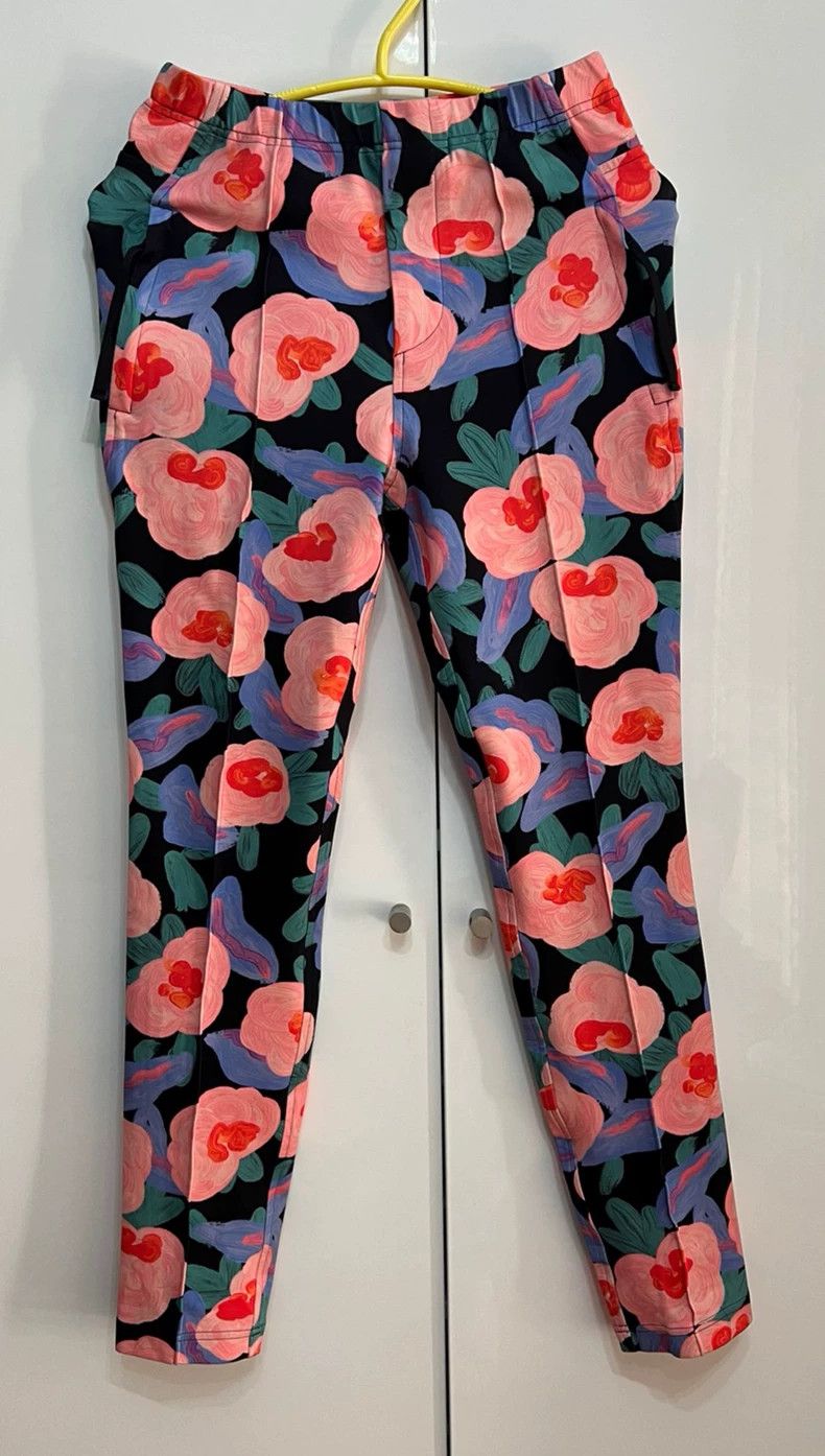 Issey Miyake Issey Miyake Pink tapered pants Size 25" / US 0 / IT 36 - 2 Thumbnail