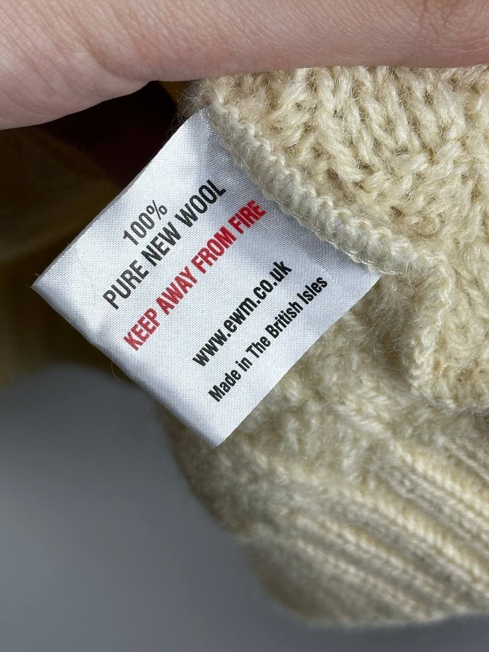 Highland Highland Home Industries 90s Made In Scotland Knit Cardigan Size US L / EU 52-54 / 3 - 10 Thumbnail