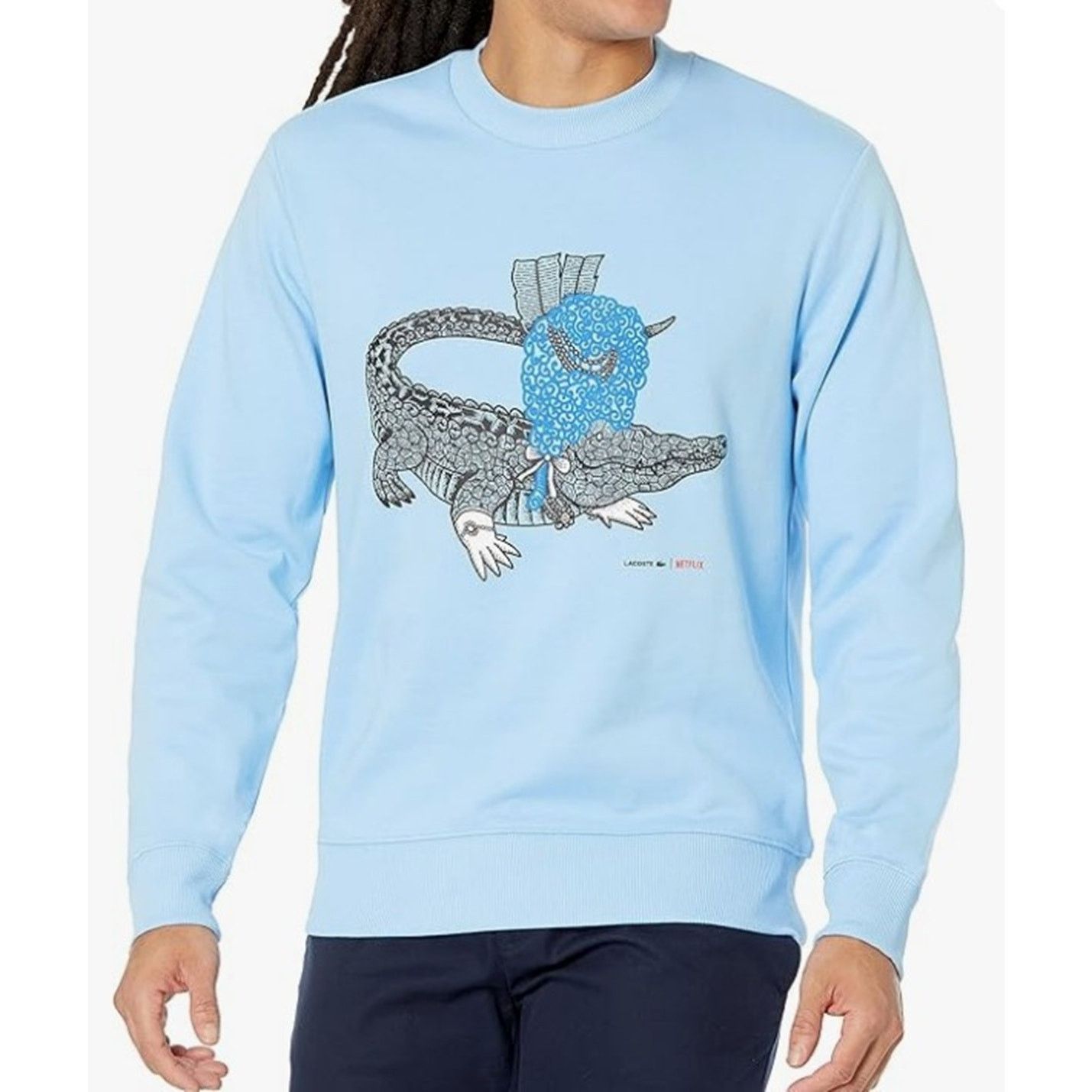Lacoste Lacoste Men's Long Sleeve Classic Sex Education Netflix L Size US L / EU 52-54 / 3 - 1 Thumbnail