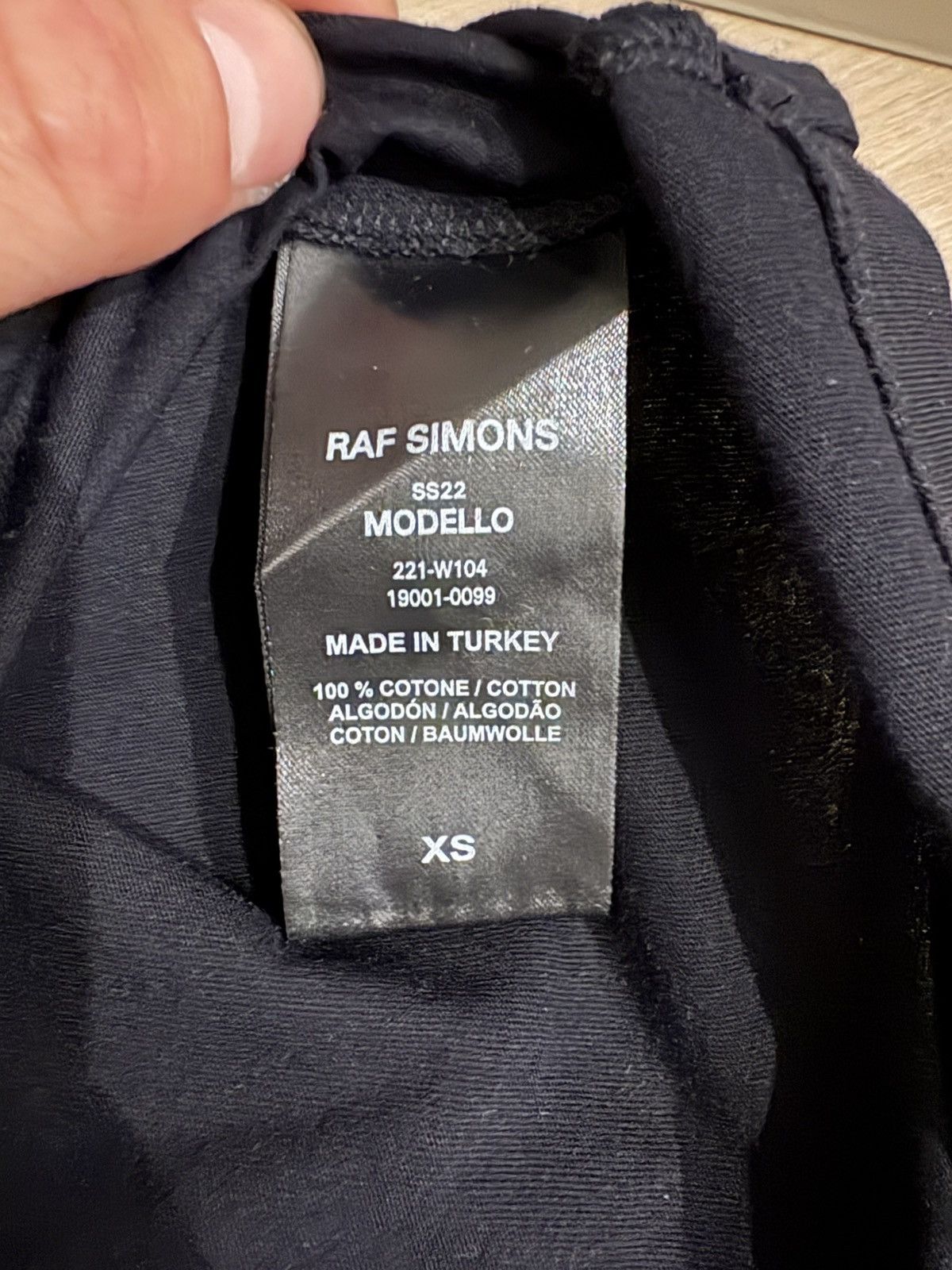 Raf Simons Raf Simons in a world full of noises shirt Size US XS / EU 42 / 0 - 3 Thumbnail