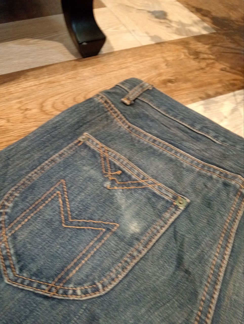 Morgan Homme MORGAN HOMME ANKLE ZIP BLUE DENIM JEANS Size US 32 / EU 48 - 14 Thumbnail