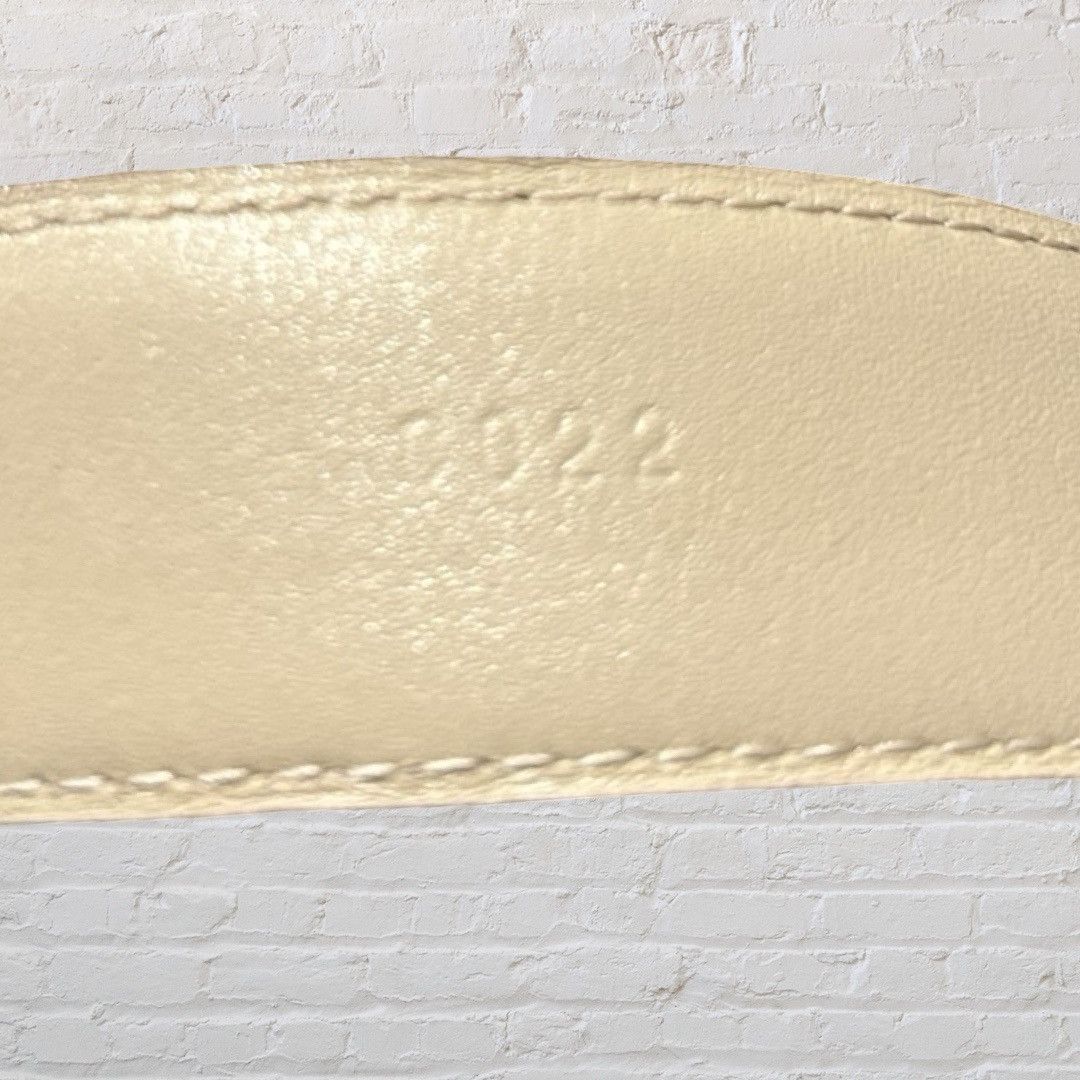 Chanel CHANEL CC Leather Belt Size ONE SIZE - 5 Thumbnail