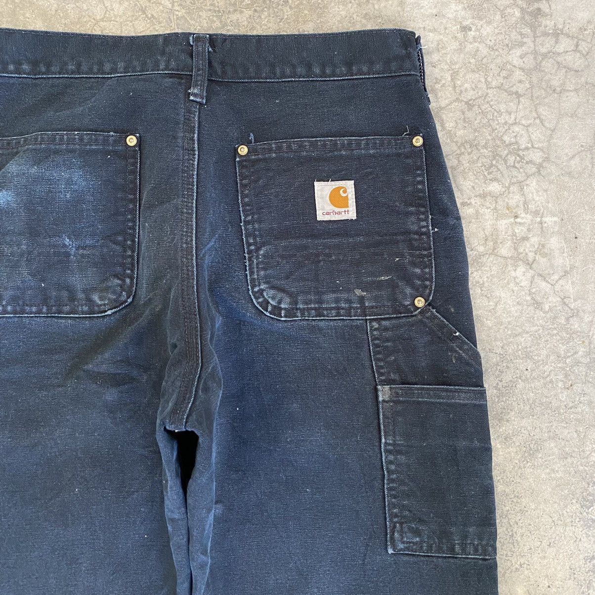 Carhartt VTG Carhartt Double Knee Splatter Carpenter Pants Size US 29 - 16 Thumbnail