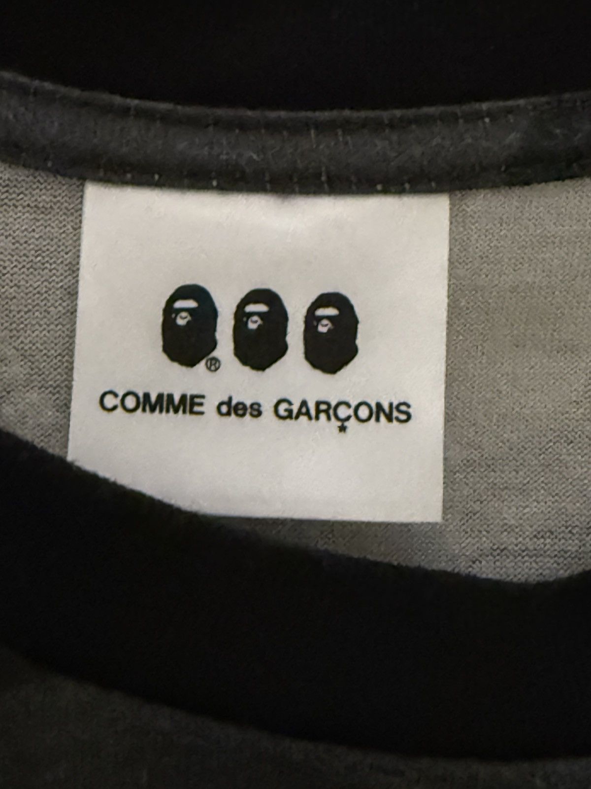 Bape × Comme des Garcons Bape comme des garcon camo short sleeve tee shirt Size US L / EU 52-54 / 3 - 3 Thumbnail
