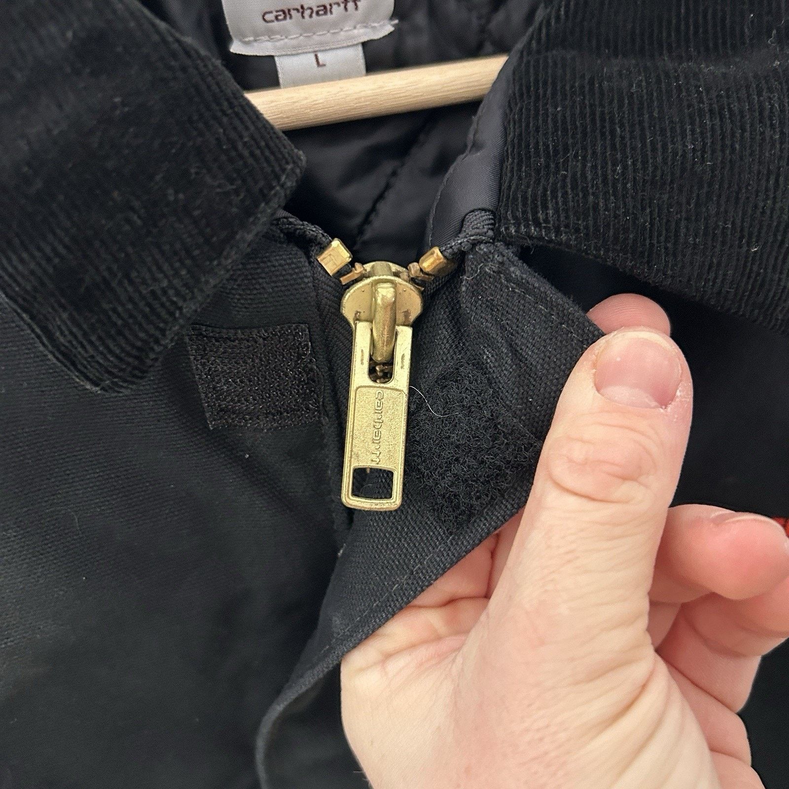 Carhartt Vintage Carhartt Quilt-Lined Artic Jacket “Black” J002 BLK Size US L / EU 52-54 / 3 - 14 Thumbnail