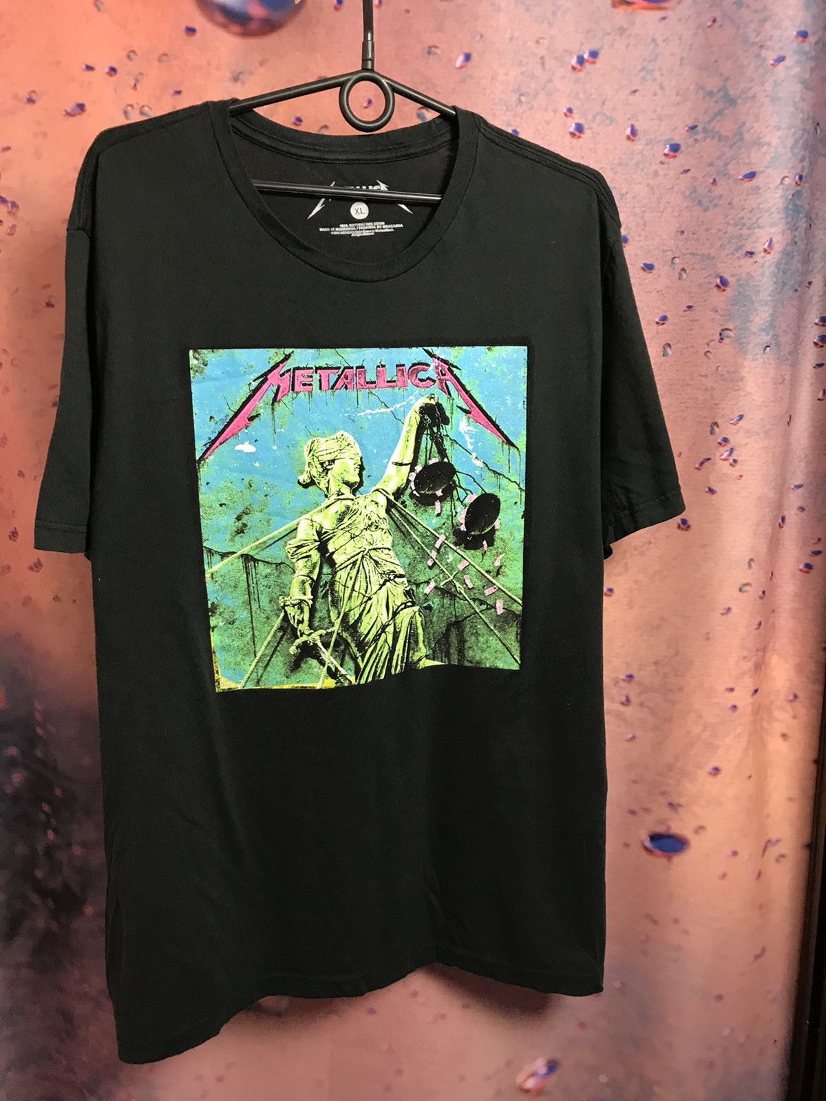 Band Tees Vintage Metallica band rock tee Size US XL / EU 56 / 4 - 2 Thumbnail