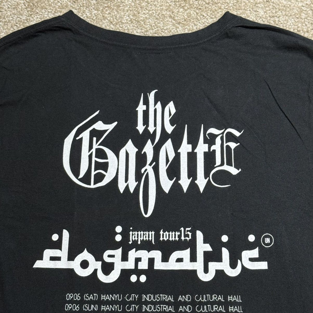 Other the GazettE Dogmatic Official Merchandise Tag RAD BLACKMORAL Size US L / EU 52-54 / 3 - 5 Thumbnail