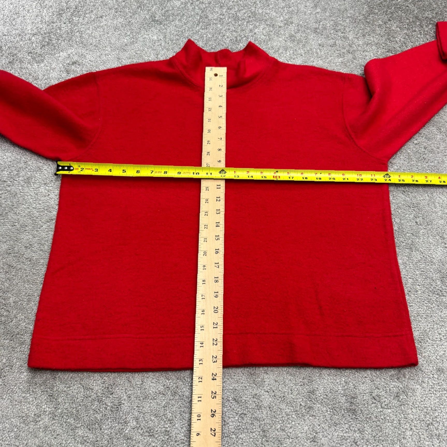 Vintage VINTAGE 90s BFA Classics Missy Mock Neck Pullover Sweater Womens XL Red Size XL / US 12-14 / IT 48-50 - 6 Thumbnail