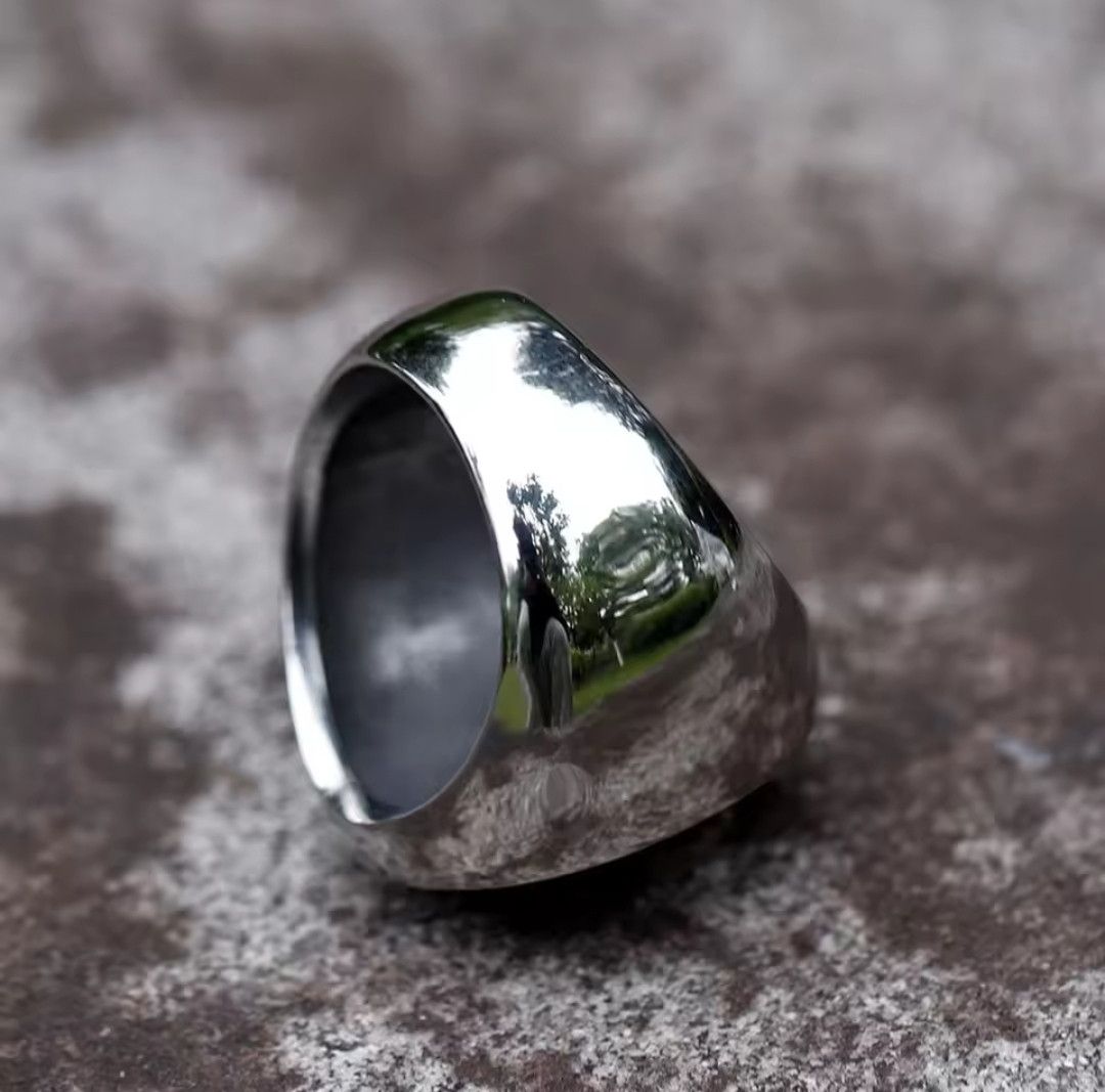 Japanese Brand × Jewelry × Vintage Skull Double Face Ring Size ONE SIZE - 4 Thumbnail