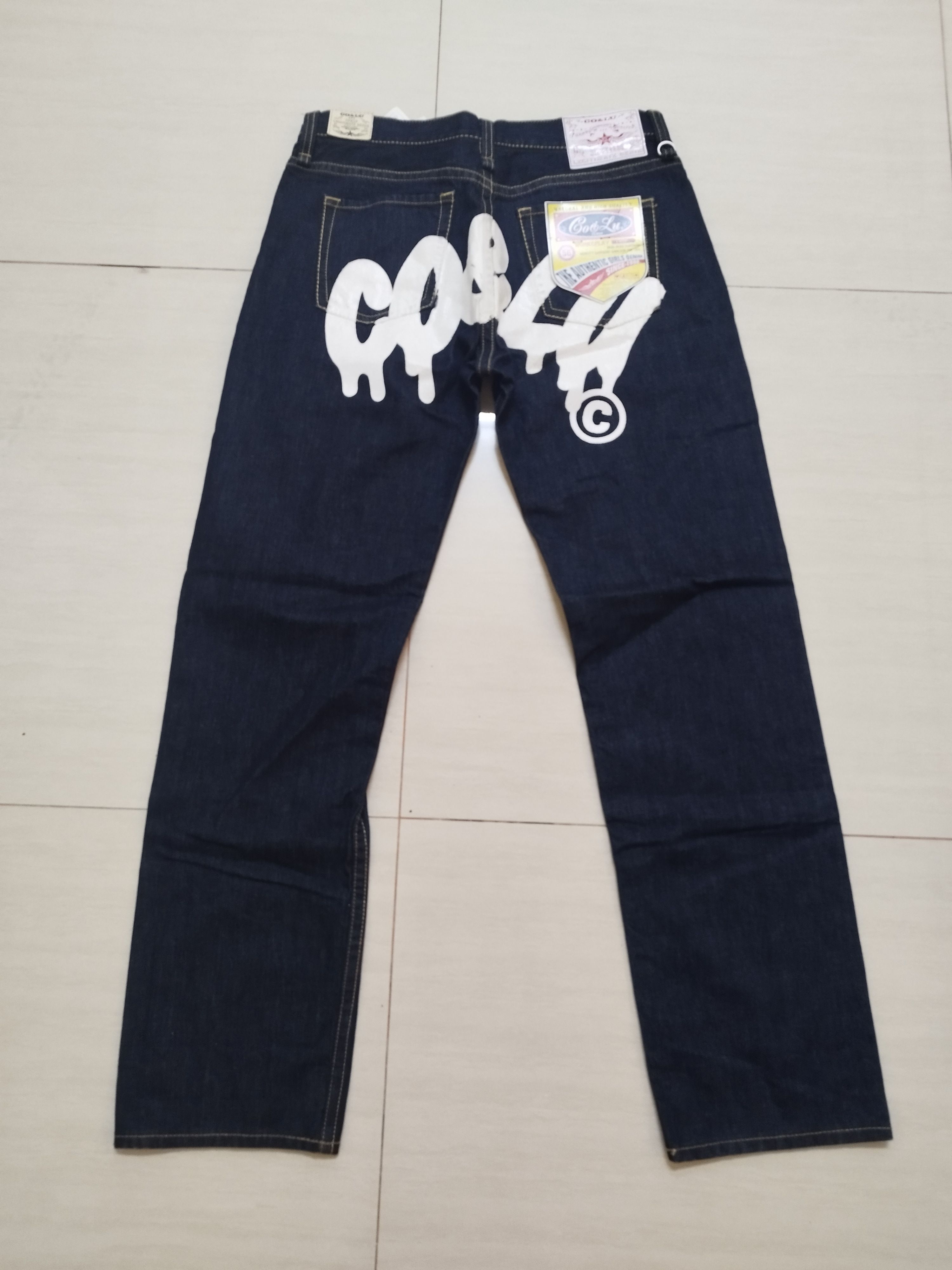 If Six Was Nine × Japanese Brand Japanese Brand Co&Lu Denim Painter Jeans Size US 33 - 6 Thumbnail