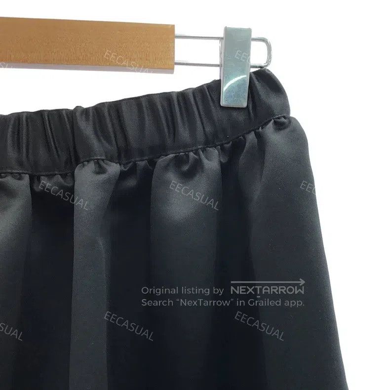 Comme des Garcons Comme Des Garcons size M Black Polyester Satin Pleated Max Size 22" - 4 Thumbnail