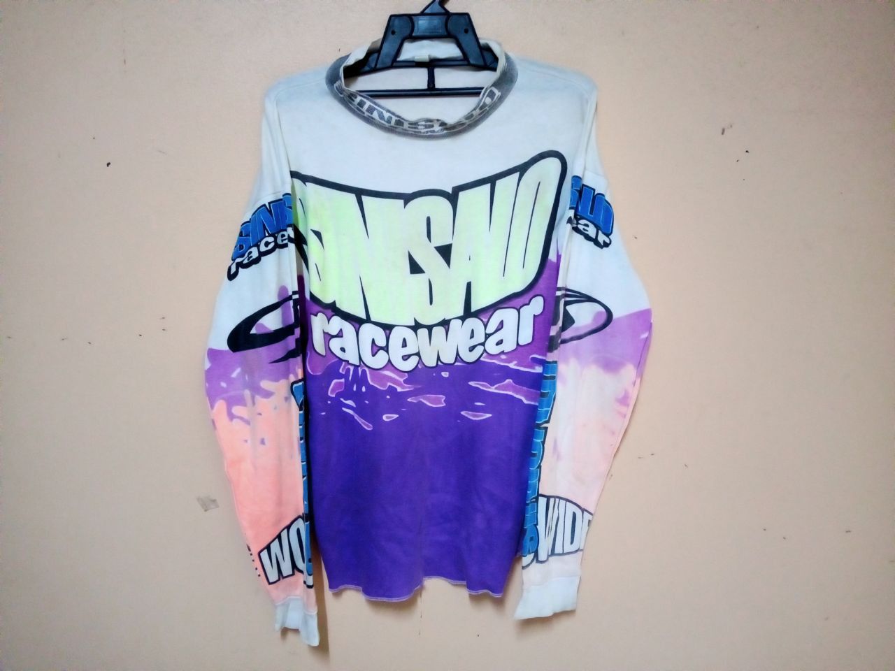 ヴィンテージ　90s Tシャツ　カットソー　SINISALO M バイクウェア Vintage 90's Sinisalo Motorcross T Shirt