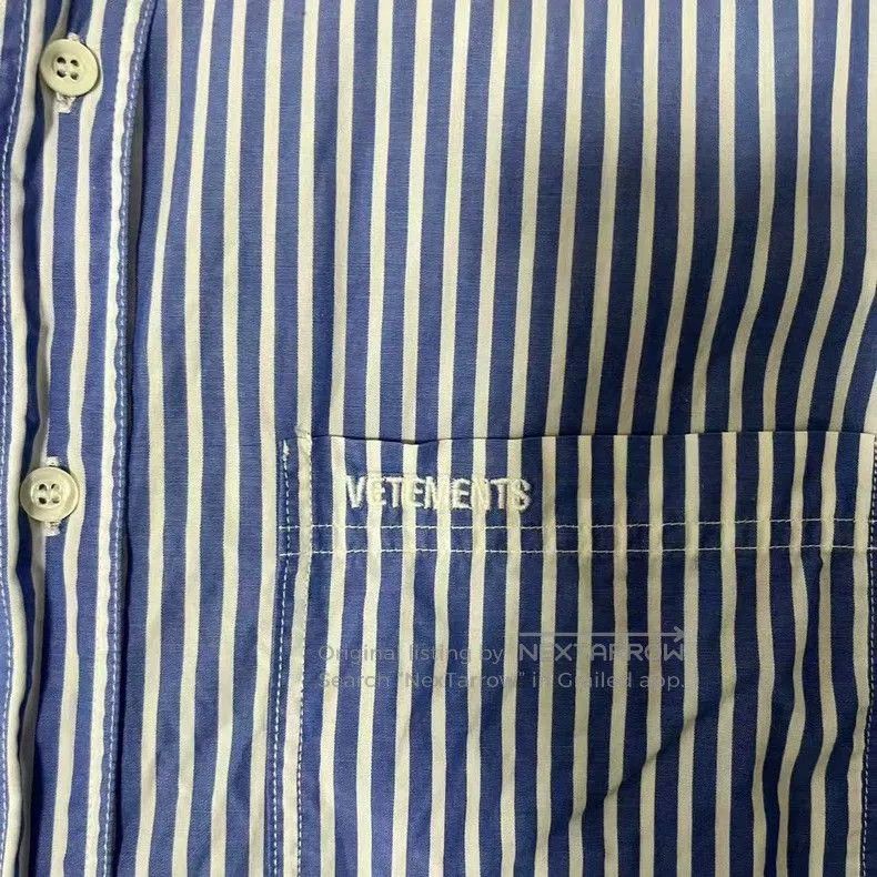 Vetements Vetements Striped Button. Size US XS / EU 42 / 0 - 3 Thumbnail
