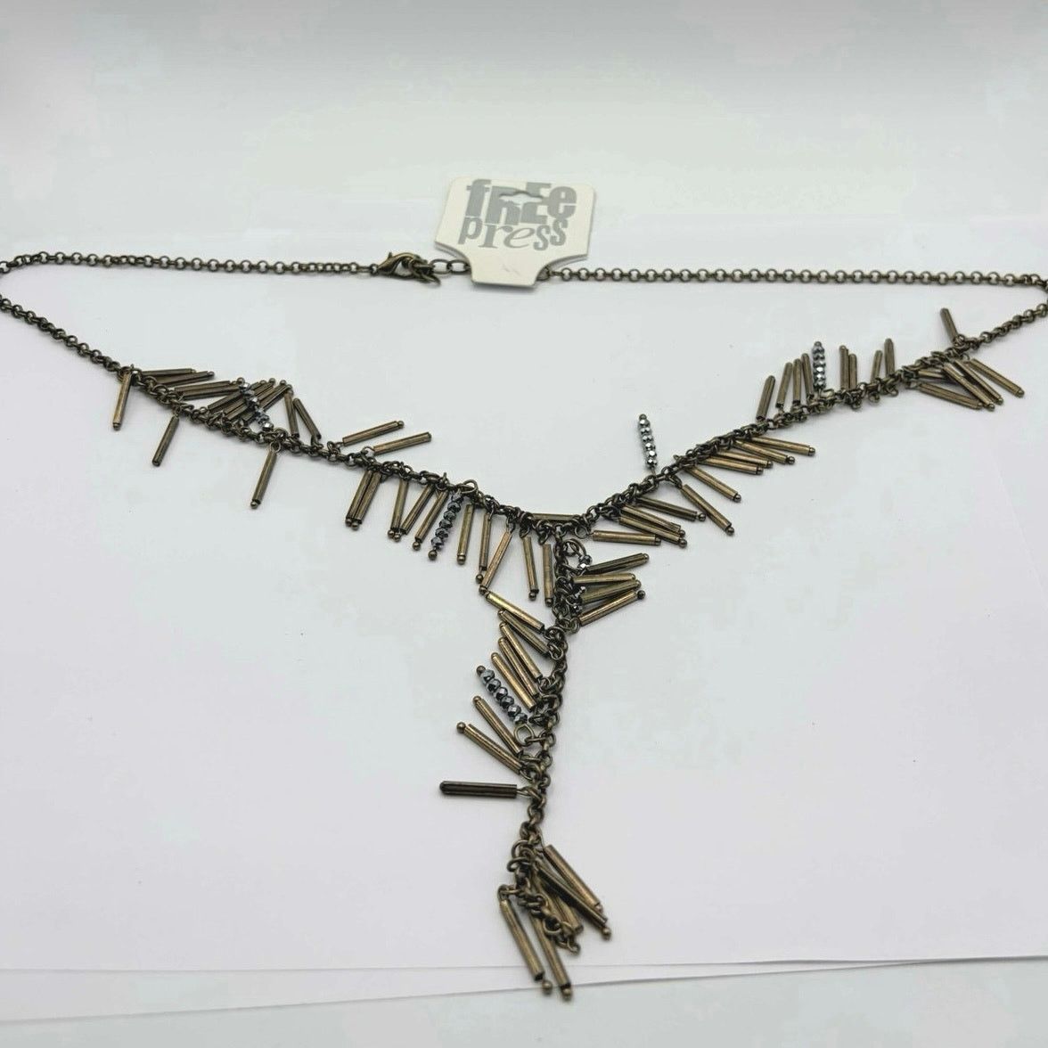 Other Gold Multi Tassel Drop Necklace Size ONE SIZE - 3 Thumbnail